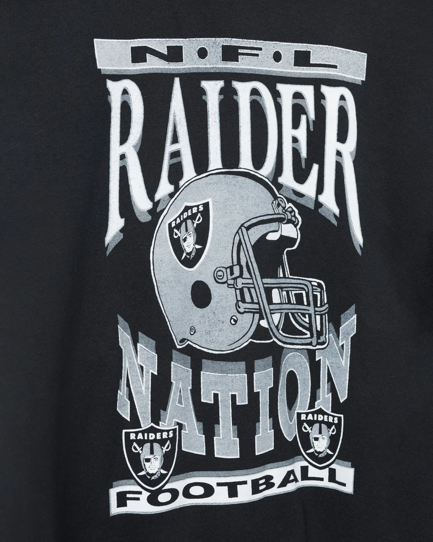 Las Vegas Raiders Helmet Flea Market Crew sold by Junk Food Clothing product image thumbnail 4