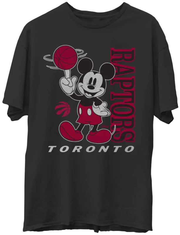 Unisex Raptors Vintage Mickey Baller Tee sold by Junk Food Clothing
