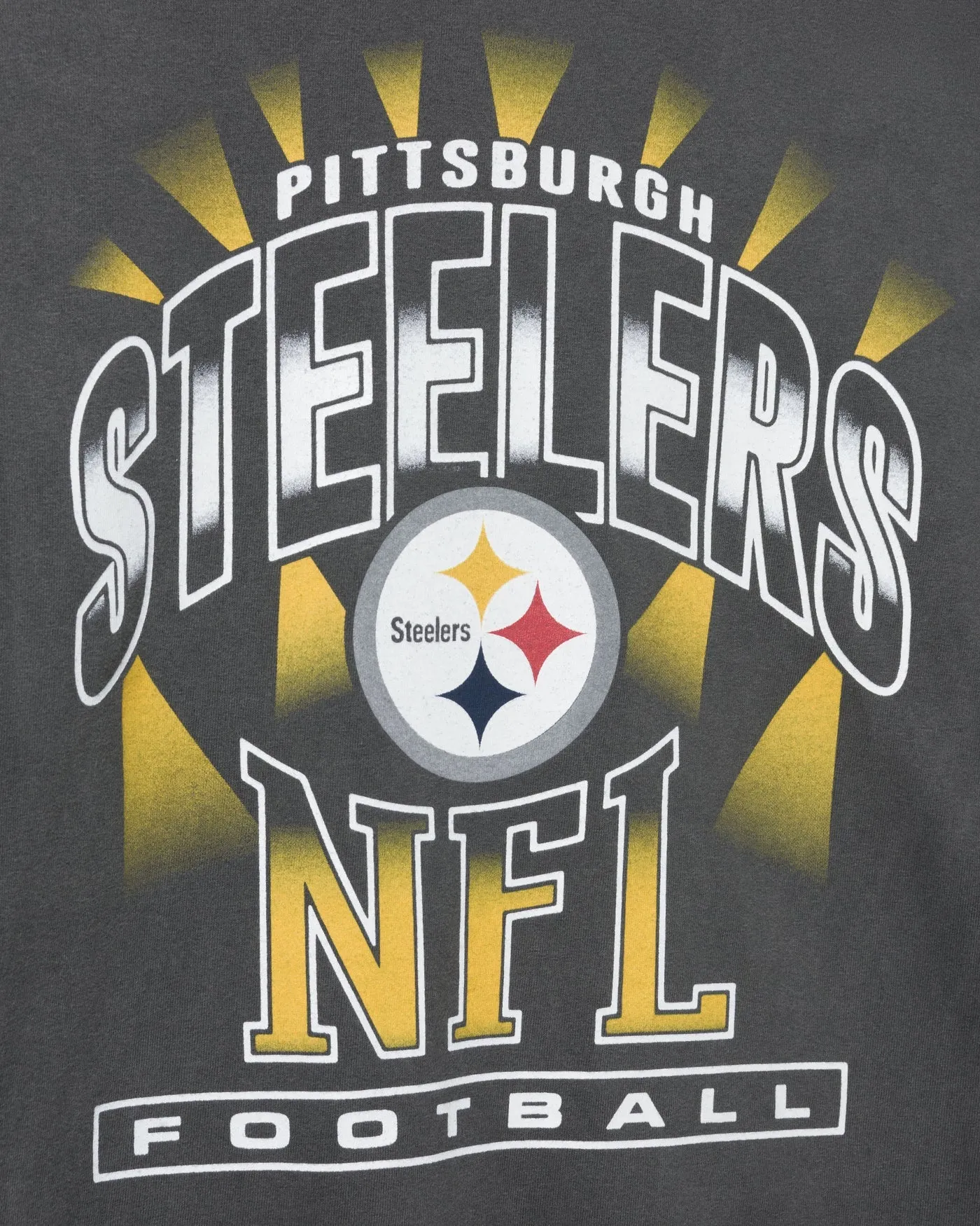 Pittsburgh Steelers Chrome Flea Market Tee sold by Junk Food Clothing product image thumbnail 3