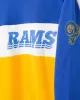 Los Angeles Rams Color Block Crew Fleece sold by Junk Food Clothing