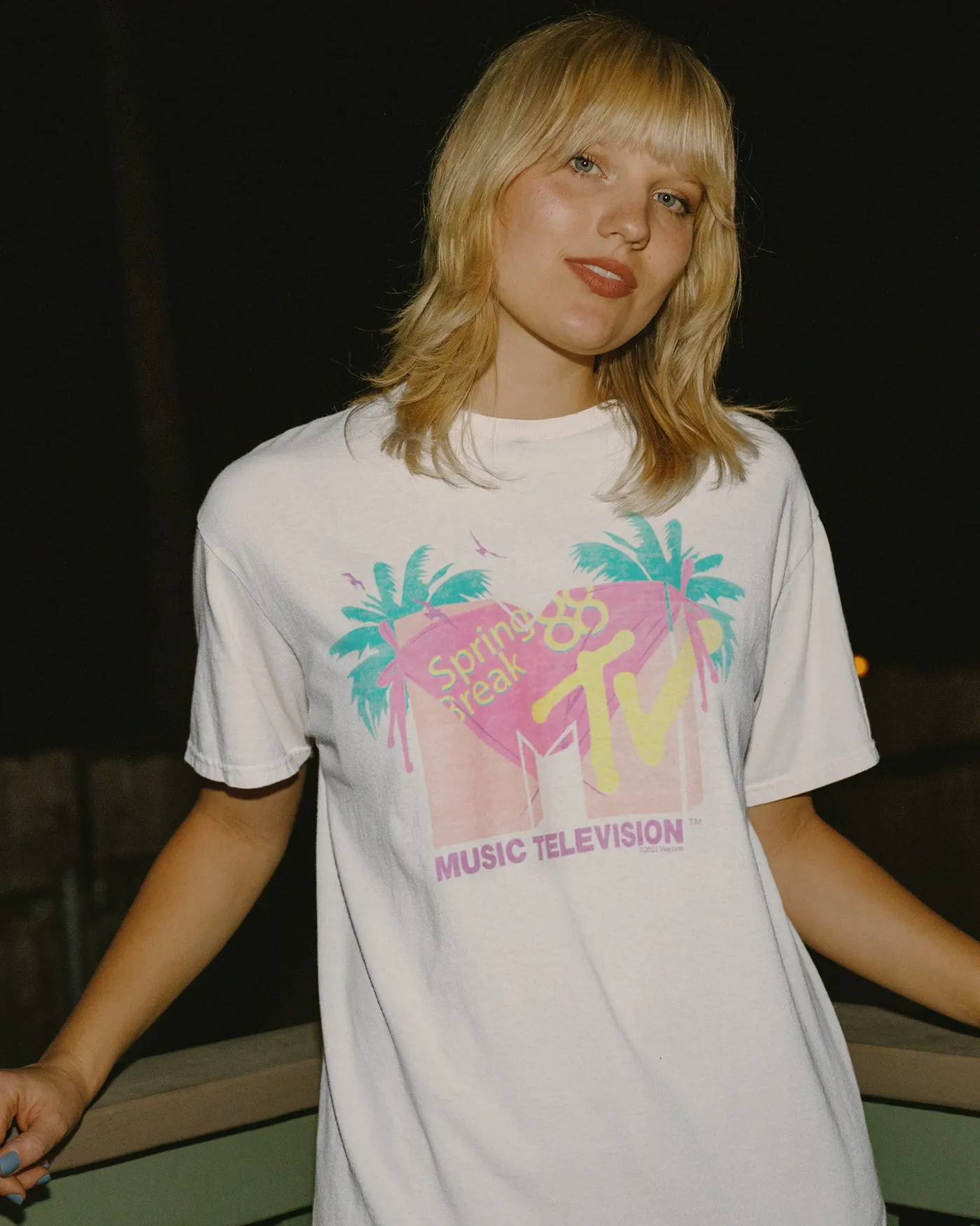 MTV Spring Break '88 Flea Market Tee sold by Junk Food Clothing product image thumbnail 3