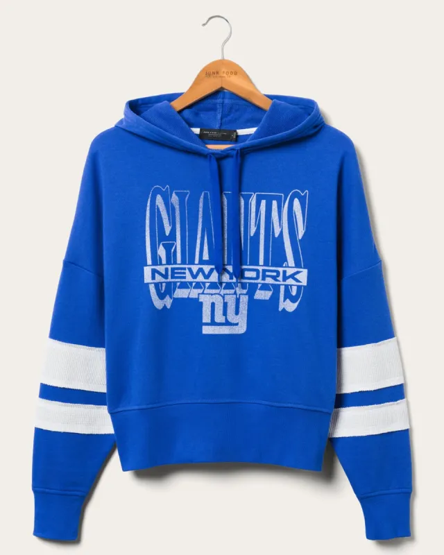 Women's Giants Stripe Hoodie sold by Junk Food Clothing