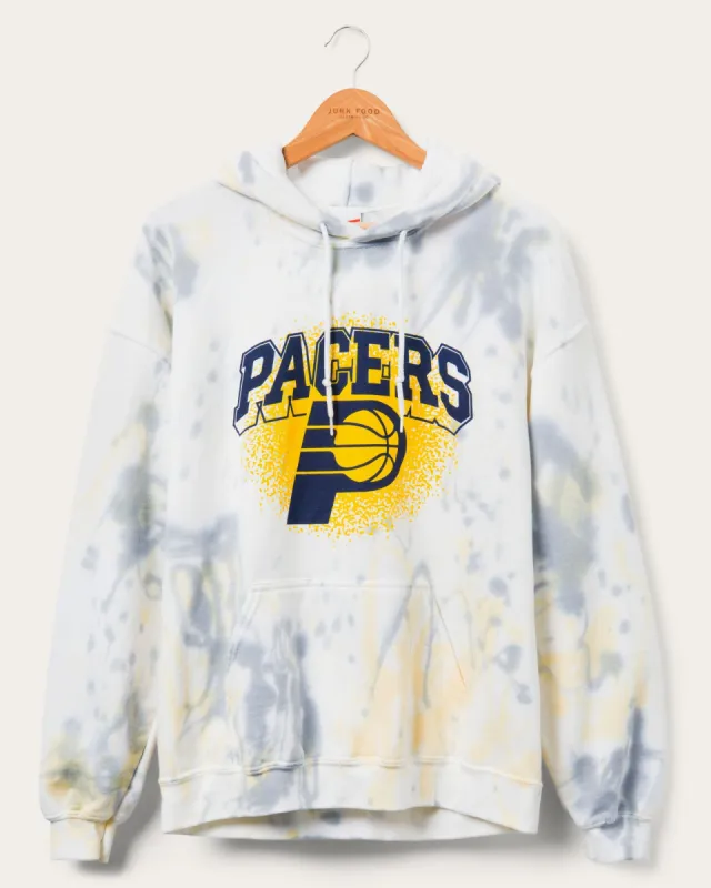 NBA Indiana Pacers Tie Dye Hoodie sold by Junk Food Clothing