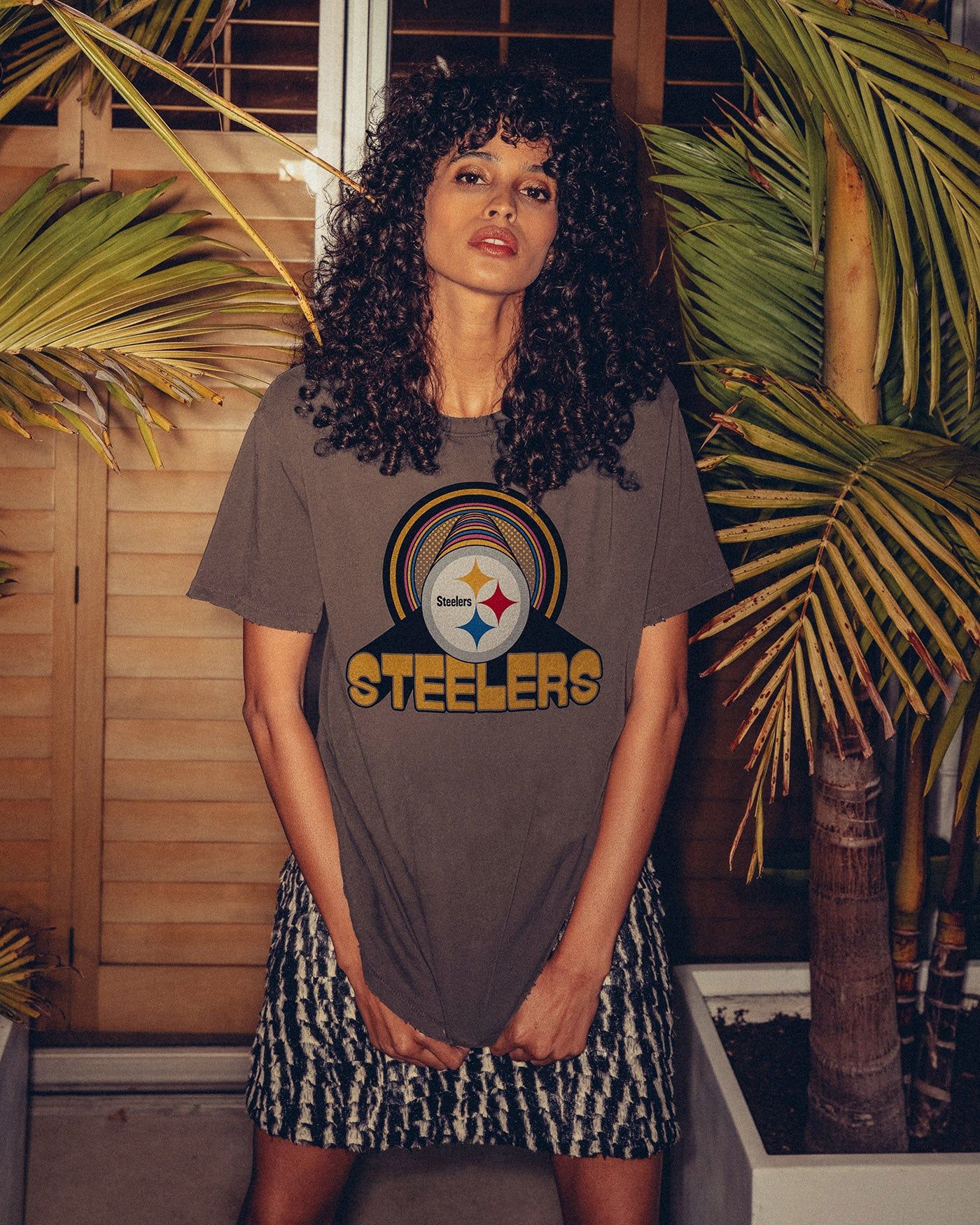NFL Infinite Vibe Steelers Flea Market Tee sold by Junk Food Clothing product image thumbnail 3