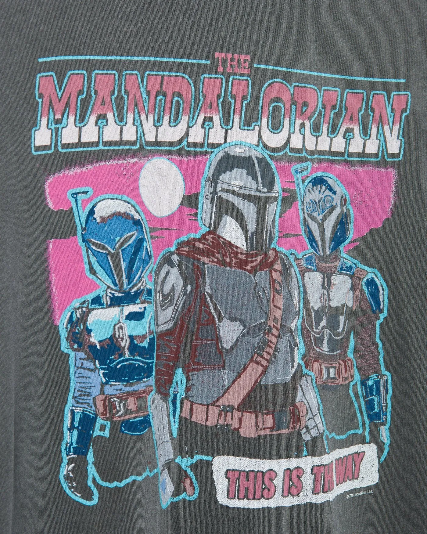 Star Wars™ The Mandalorian™ This Is The Way™ Vintage Tee sold by Junk Food Clothing product image thumbnail 4