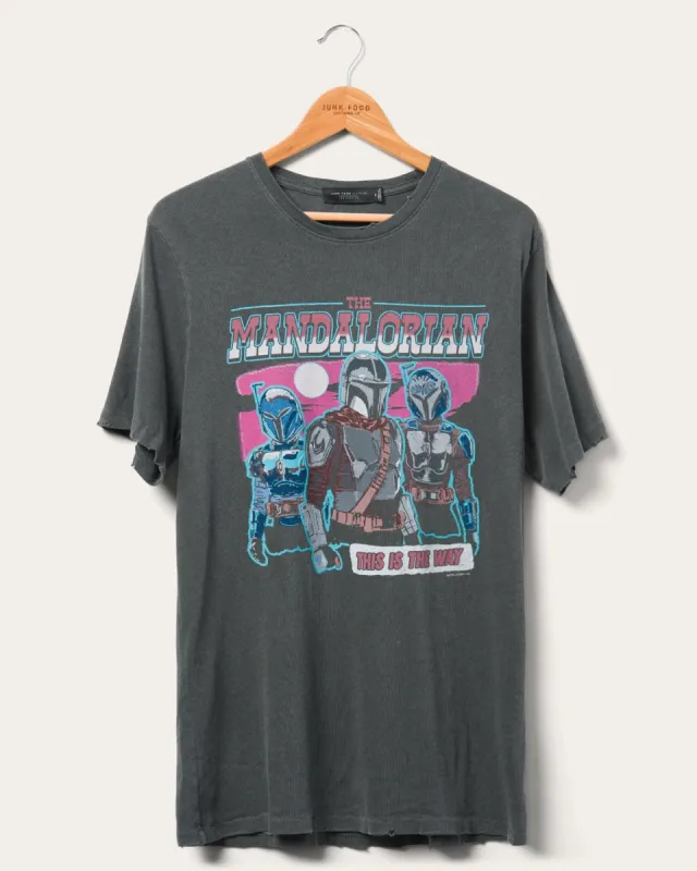 Star Wars™ The Mandalorian™ This Is The Way™ Vintage Tee sold by Junk Food Clothing