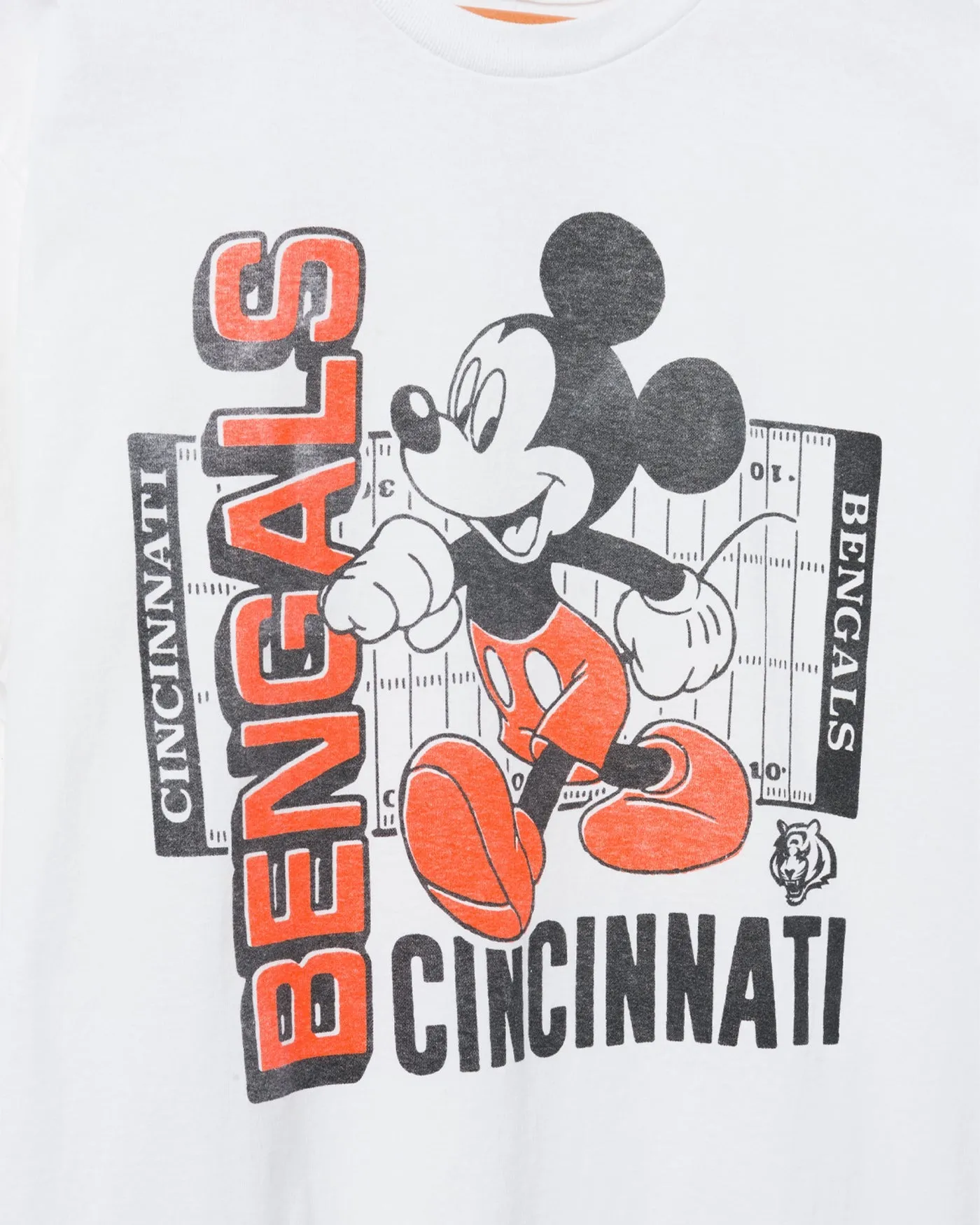 Cincinnati Bengals Mickey Field Tee sold by Junk Food Clothing product image thumbnail 3