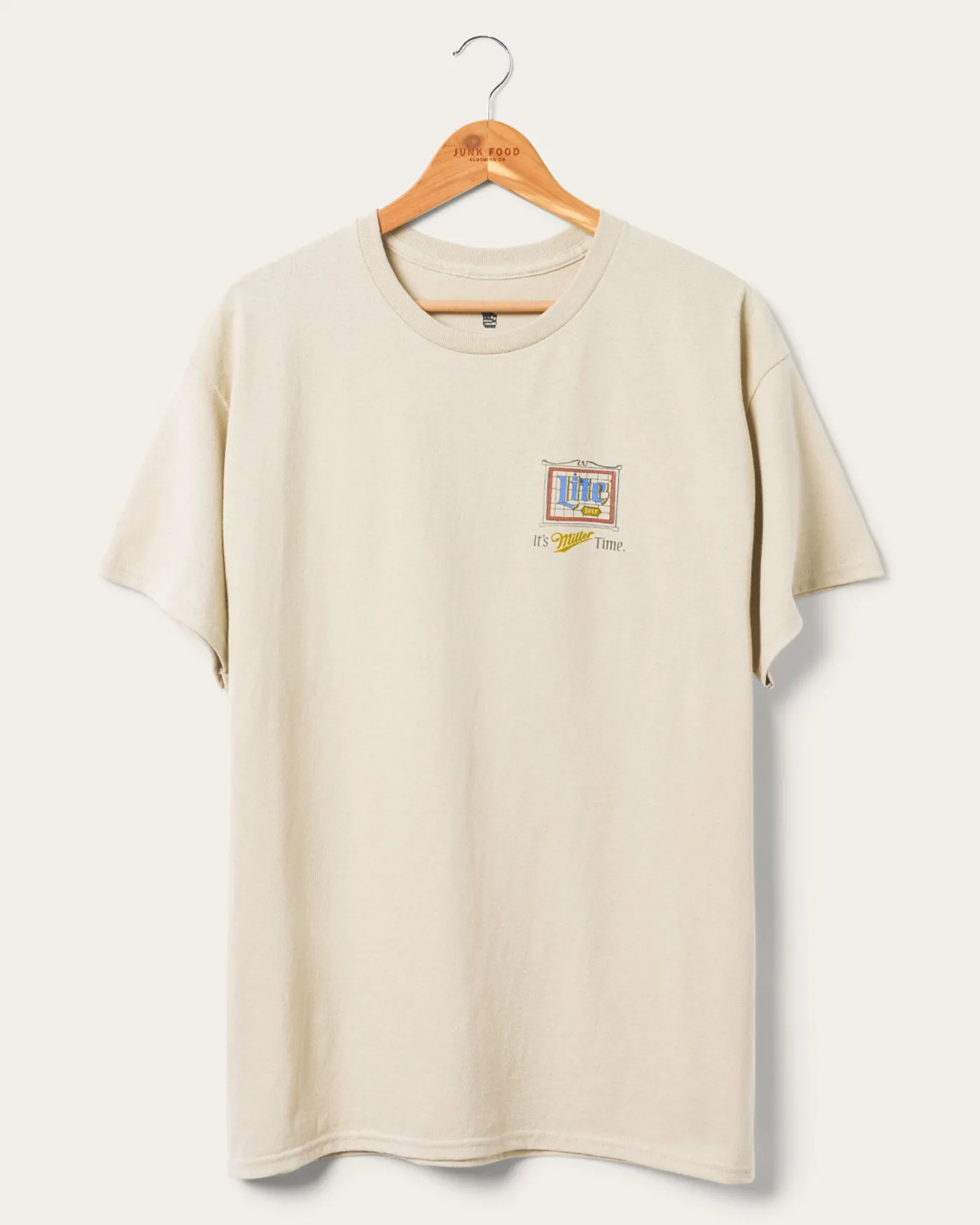 Miller Lite Stain Glass Flea Market Tee sold by Junk Food Clothing