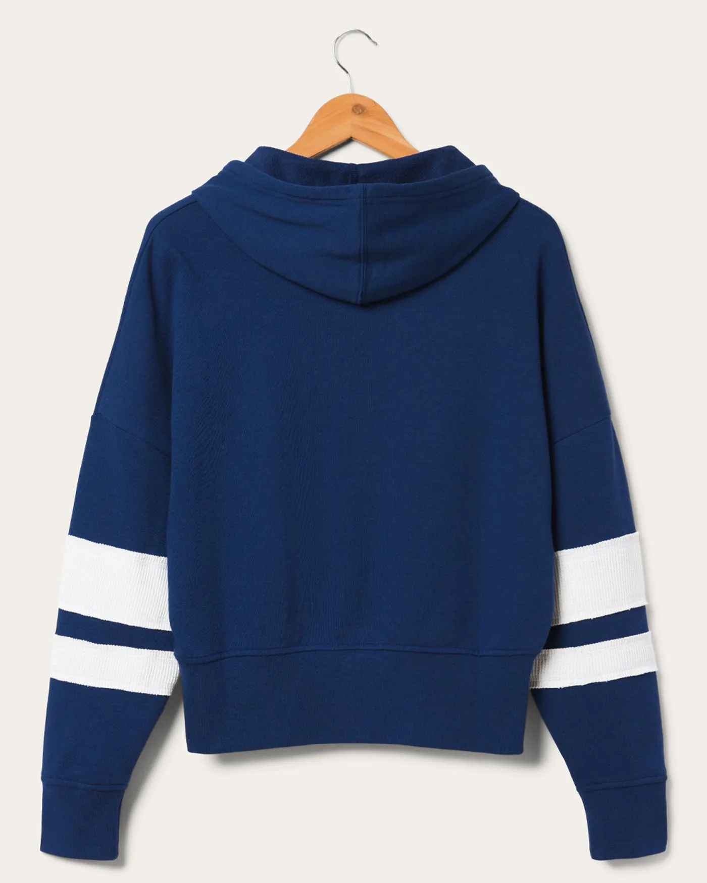 Women's Chicago Bears Stripe Hoodie sold by Junk Food Clothing product image thumbnail 3