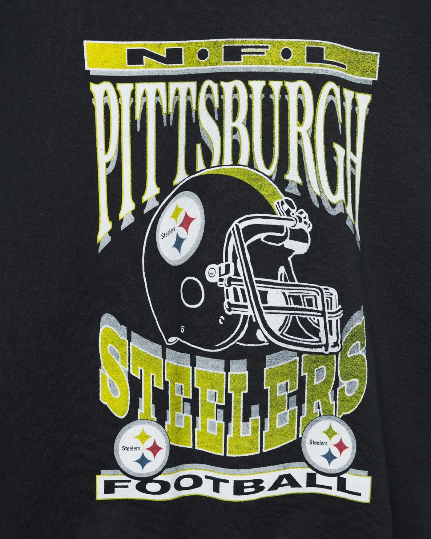 Pittsburgh Steelers Helmet Flea Market Crew sold by Junk Food Clothing product image thumbnail 3
