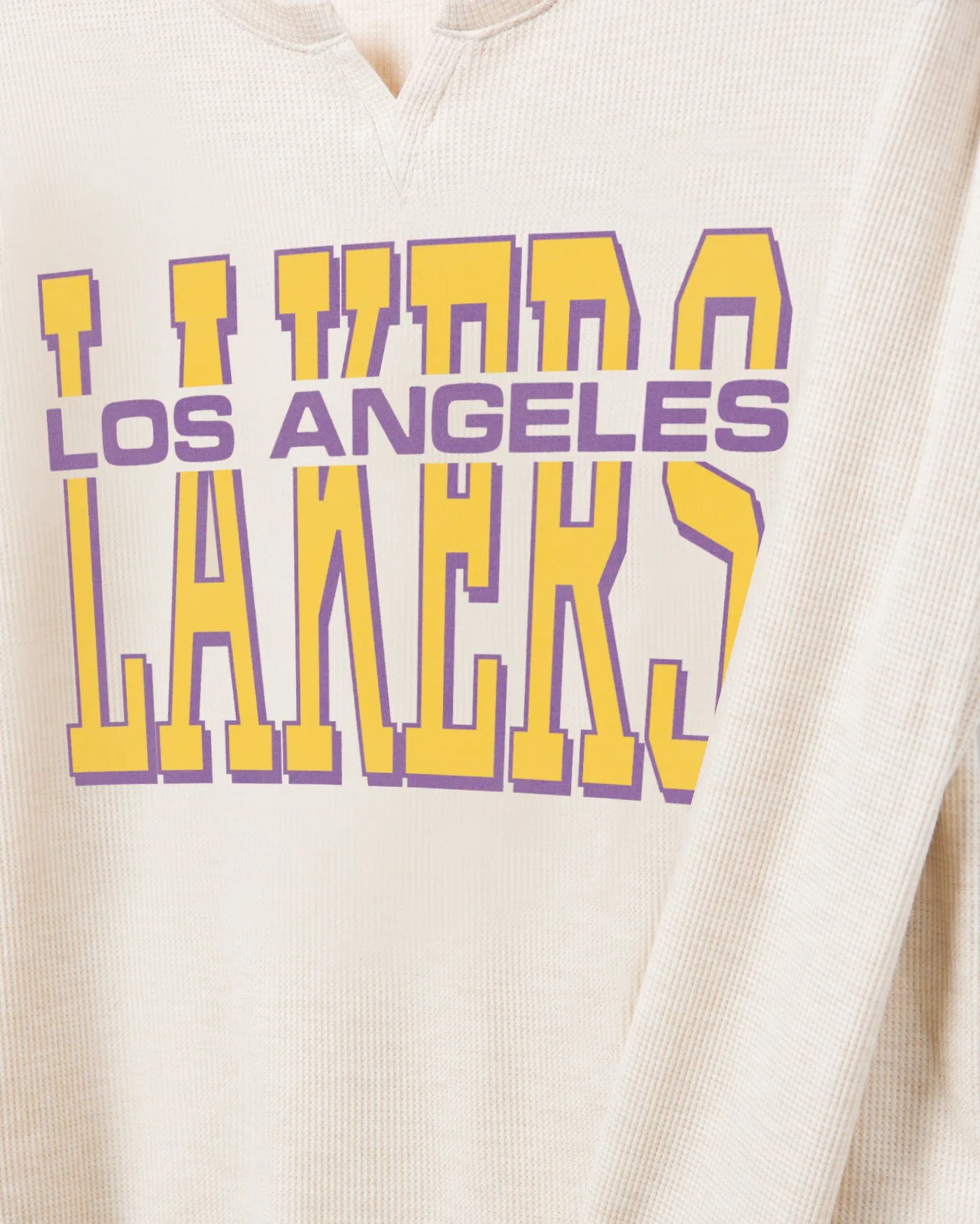 Women's NBA Los Angeles Lakers Sunday Thermal sold by Junk Food Clothing product image thumbnail 3