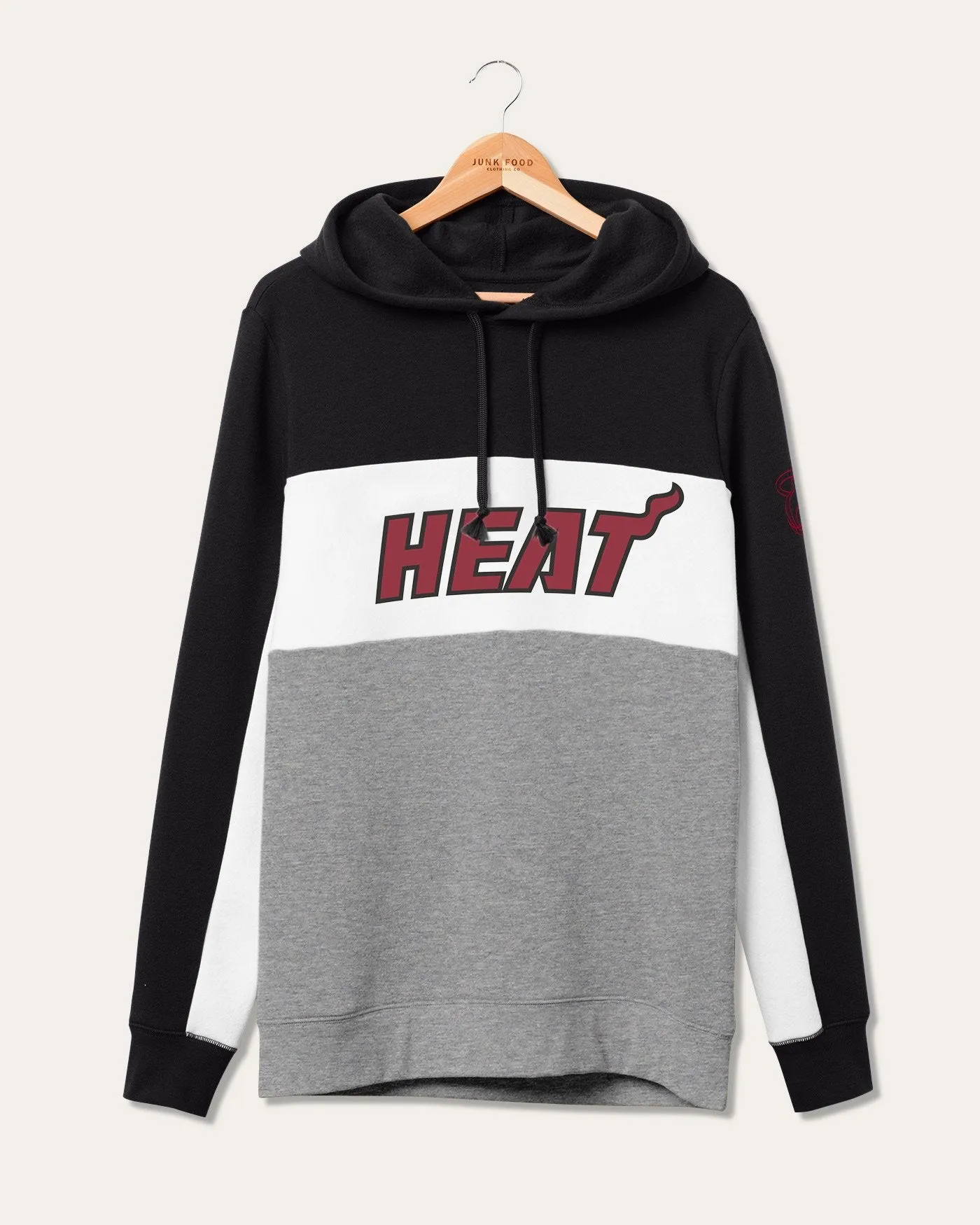 NBA Miami Heat Colorblock Hoodie sold by Junk Food Clothing