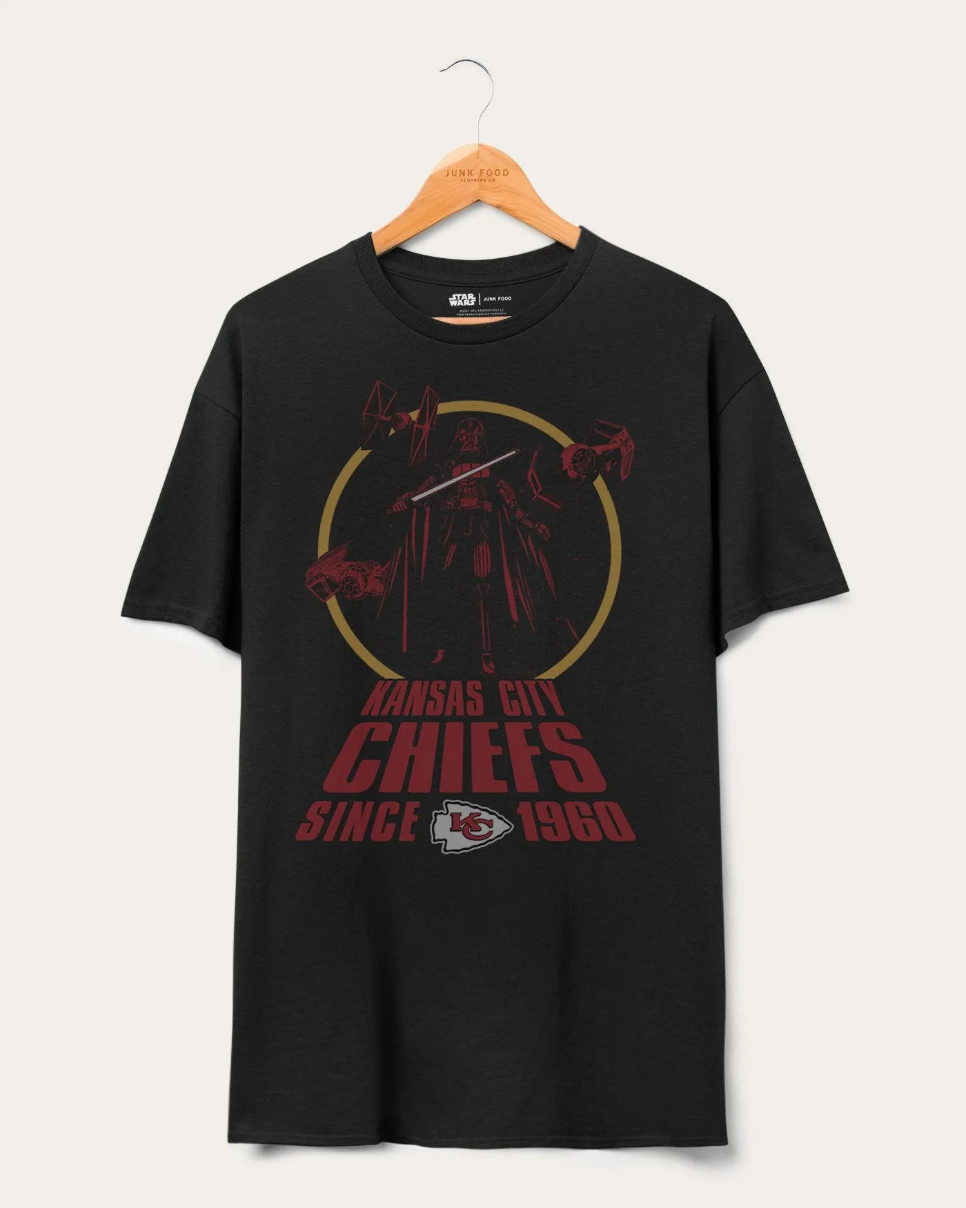 Chiefs Star Wars™ Title Crawl Tee sold by Junk Food Clothing