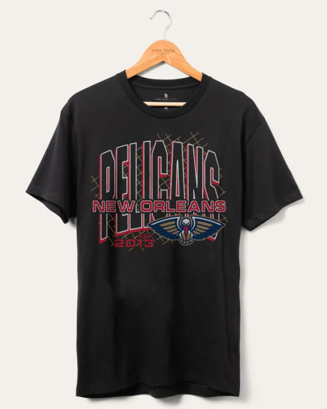 Unisex NBA Pelicans Playground Tee sold by Junk Food Clothing
