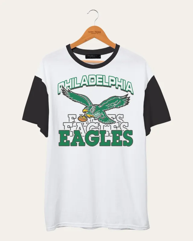 NFL Philadelphia Eagles Colorblock Tee sold by Junk Food Clothing
