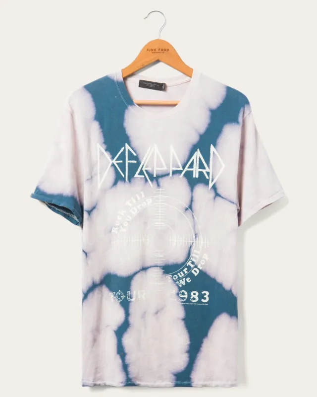 Def Leppard Rock Til You Drop Vintage Tee sold by Junk Food Clothing