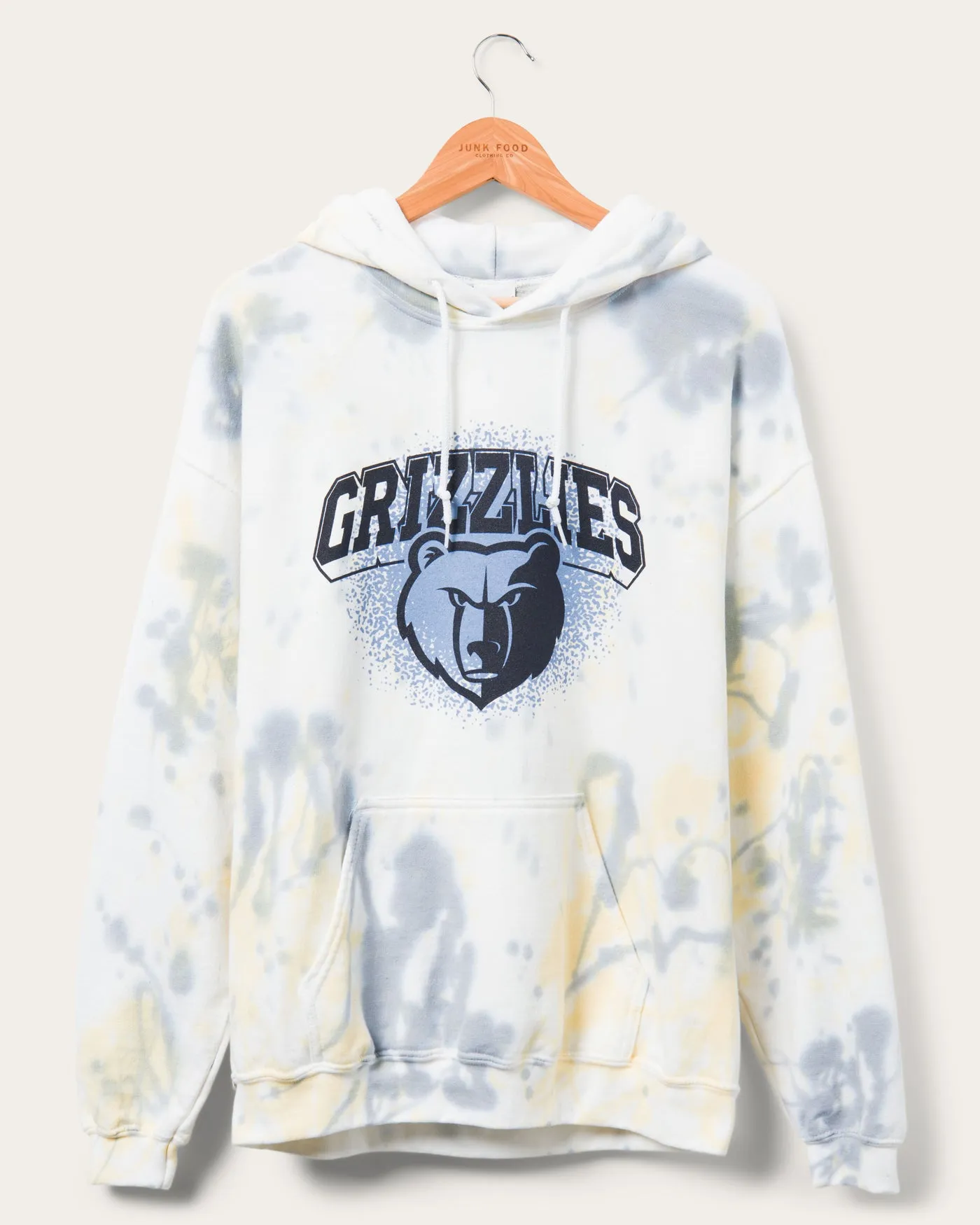 NBA Memphis Grizzlies Tie Dye Hoodie sold by Junk Food Clothing