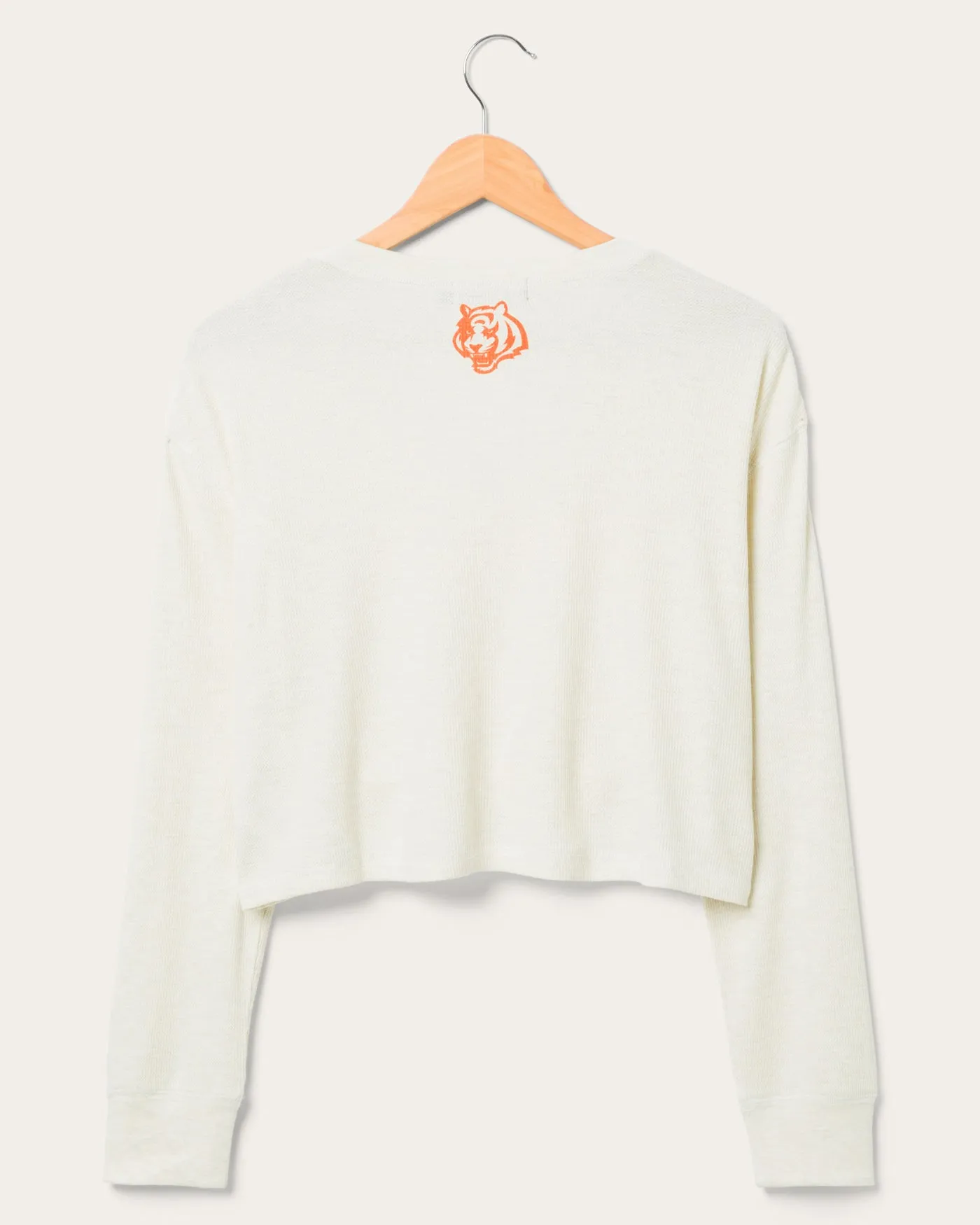 Women's Cincinnati Bengals Sunday Crop Thermal sold by Junk Food Clothing product image thumbnail 4