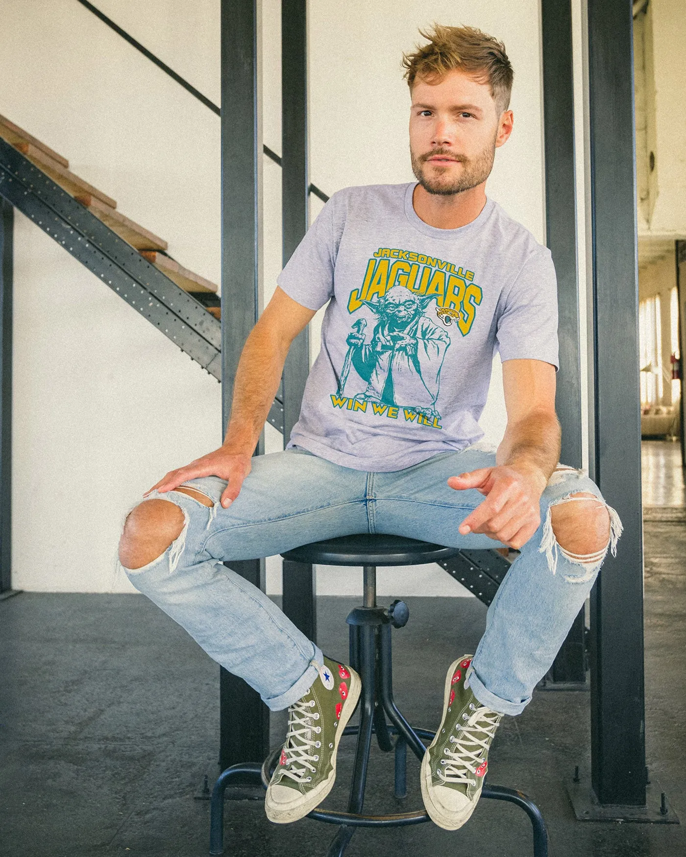 Jaguars Star Wars™ Yoda™ Win We Will Tee sold by Junk Food Clothing product image thumbnail 2