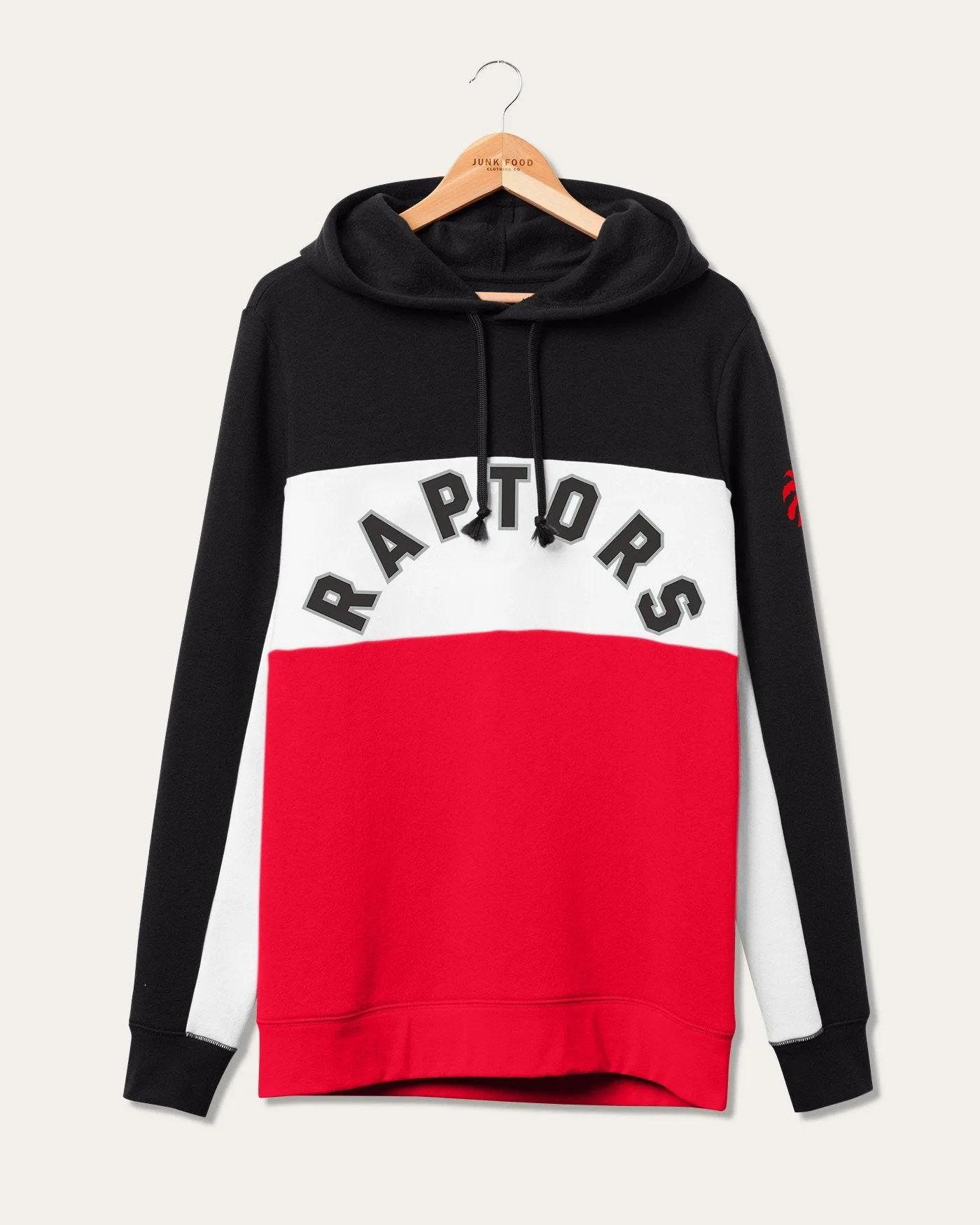NBA Toronto Raptors Colorblock Hoodie sold by Junk Food Clothing