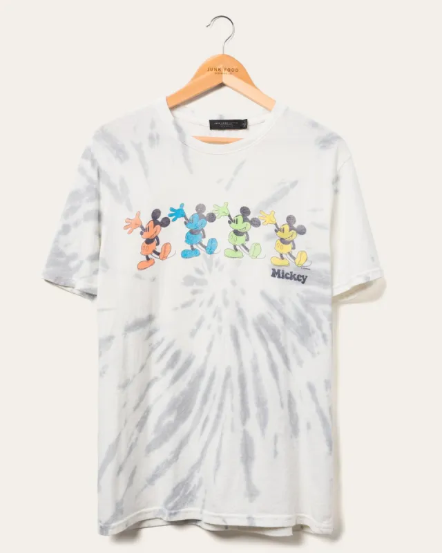Mickey Colors Tie Dye Flea Market Tee sold by Junk Food Clothing