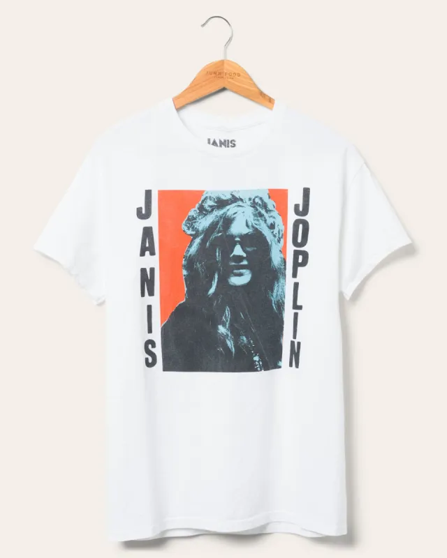 Women's Janis Joplin Flea Market Tee sold by Junk Food Clothing