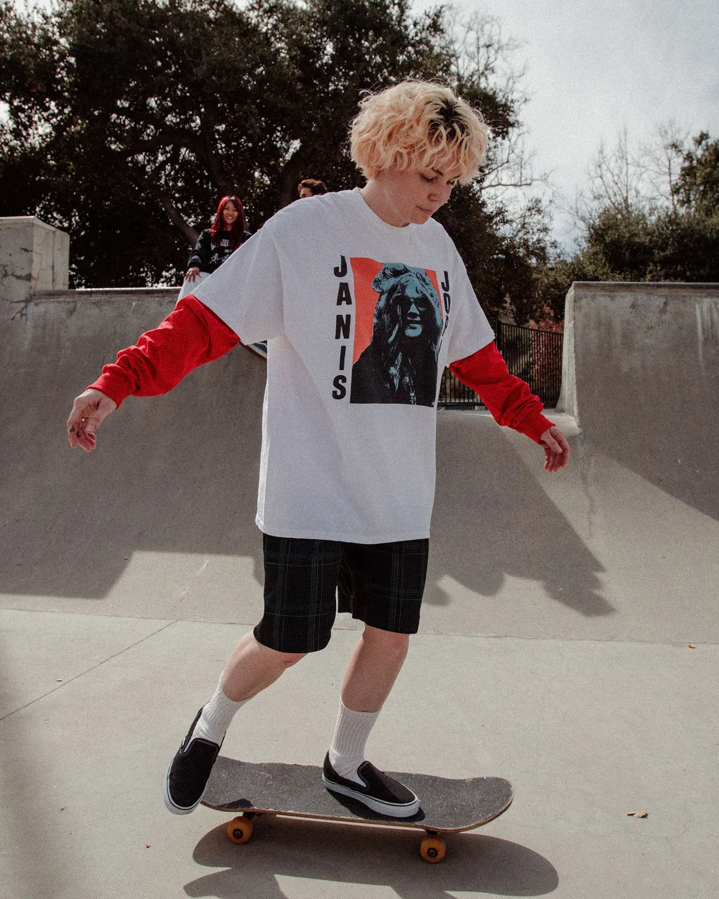 Women's Janis Joplin Flea Market Tee sold by Junk Food Clothing product image thumbnail 2