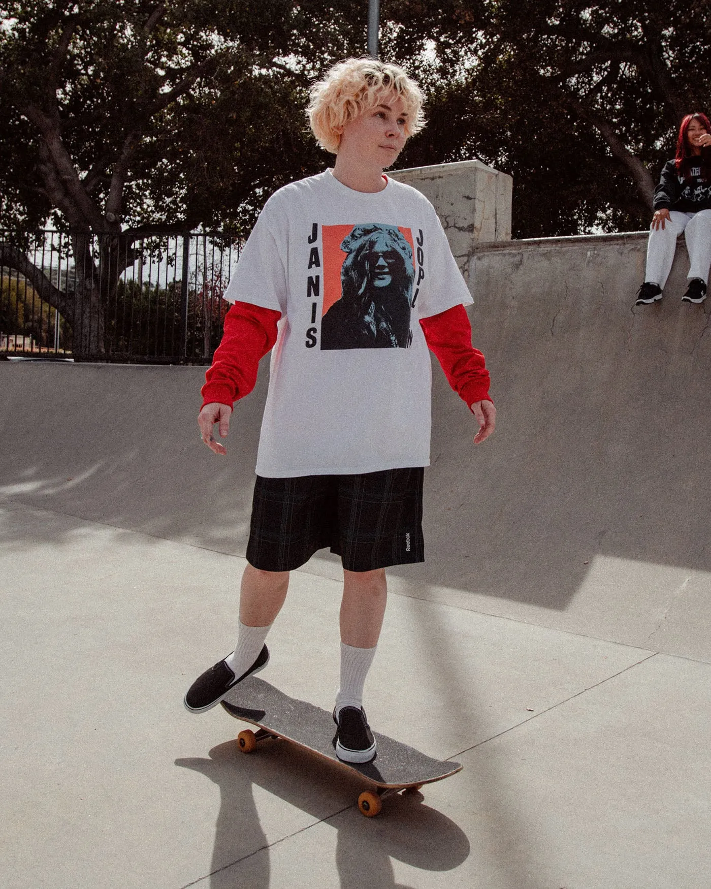 Women's Janis Joplin Flea Market Tee sold by Junk Food Clothing product image thumbnail 3