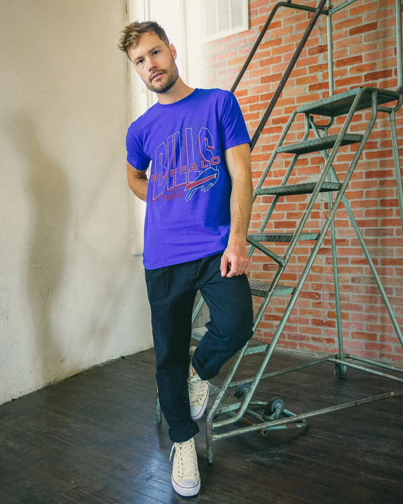 NFL Buffalo Bills Classic Fan Tee sold by Junk Food Clothing product image thumbnail 2