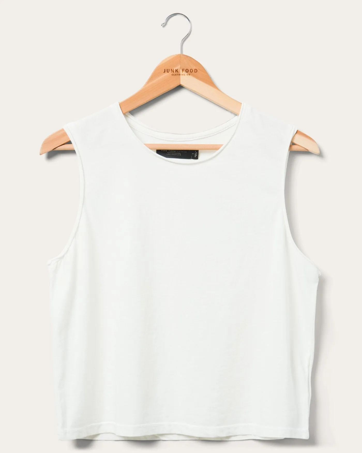 Women's Crop Muscle Tank sold by Junk Food Clothing