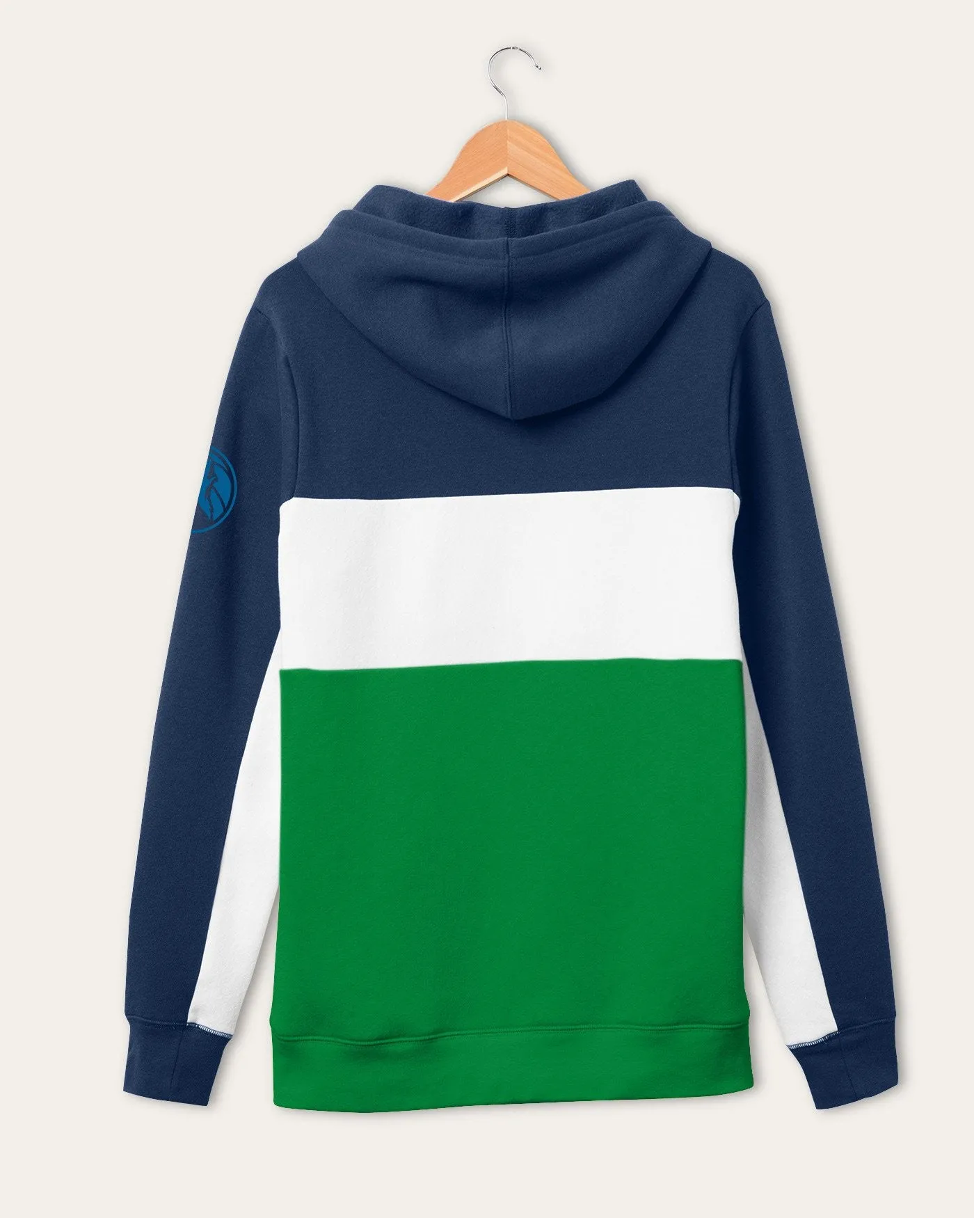 NBA Minnesota Timberwolves Colorblock Hoodie sold by Junk Food Clothing product image thumbnail 3