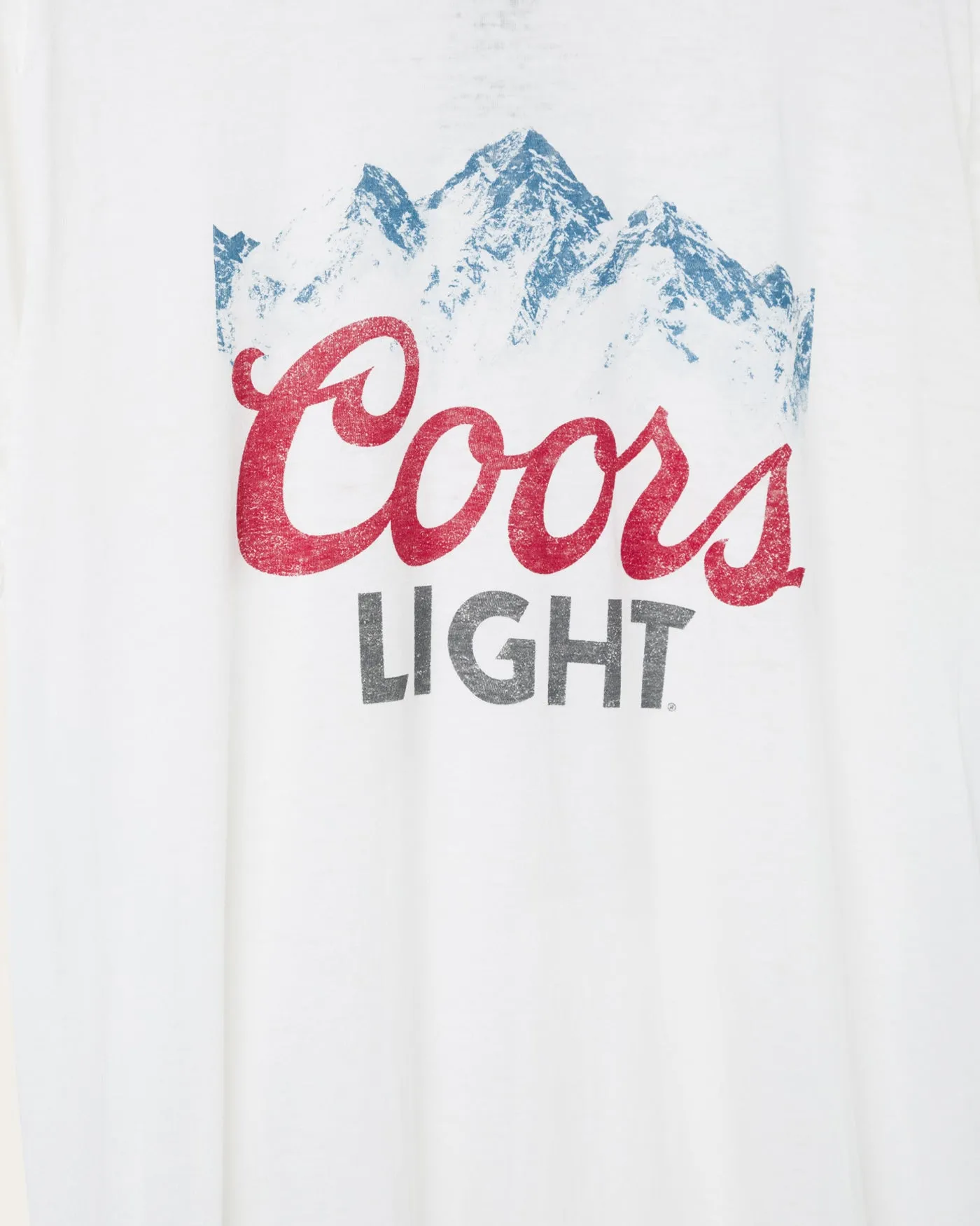 Coors Light Flea Market Tee sold by Junk Food Clothing product image thumbnail 5