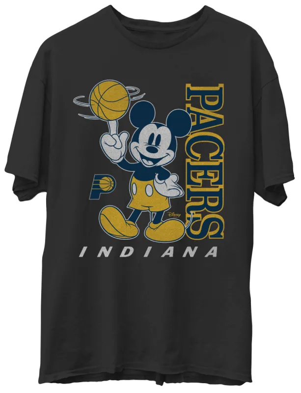 Unisex Pacers Vintage Mickey Baller Tee sold by Junk Food Clothing