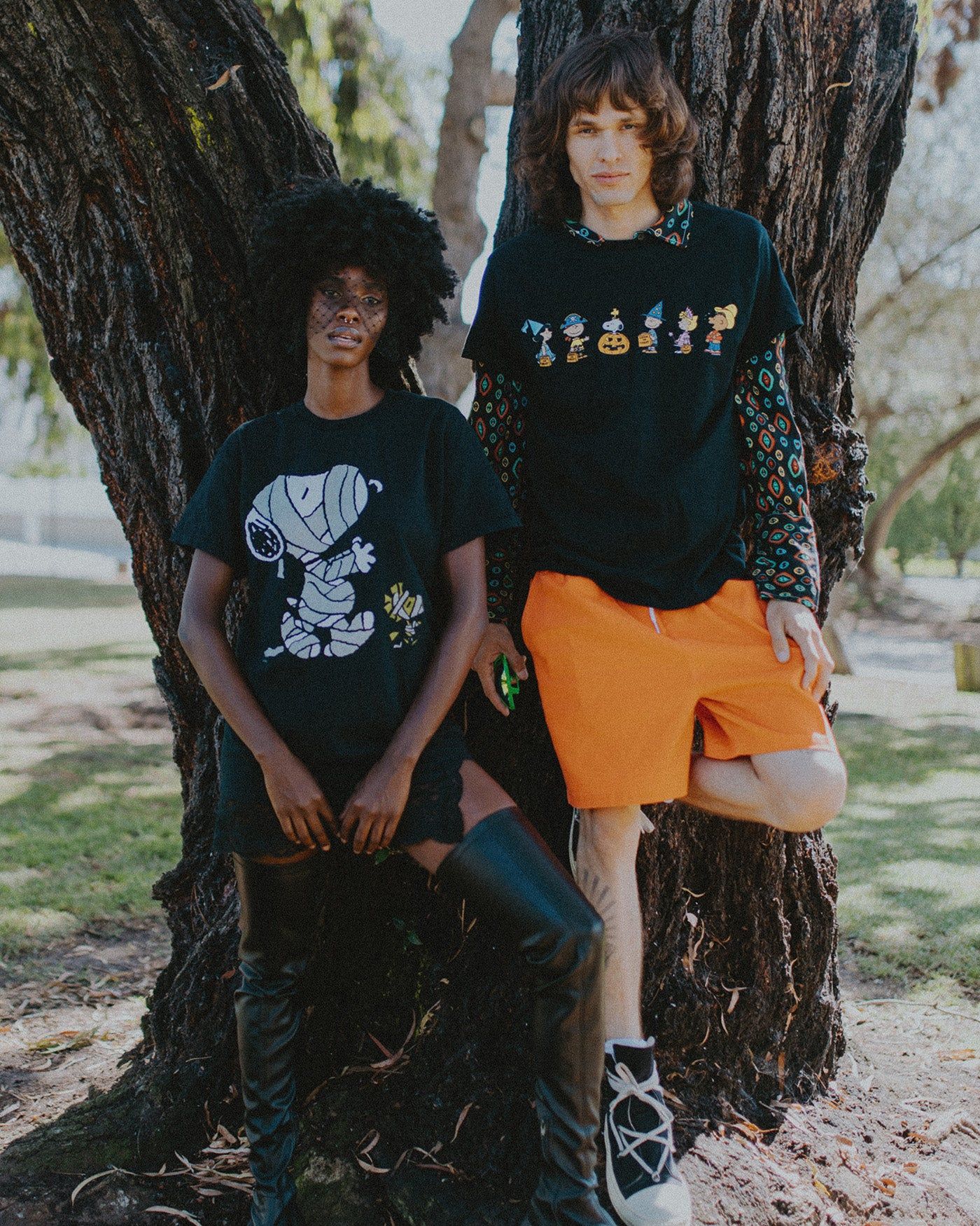 Peanuts Mummy Flea Market Tee sold by Junk Food Clothing product image thumbnail 3