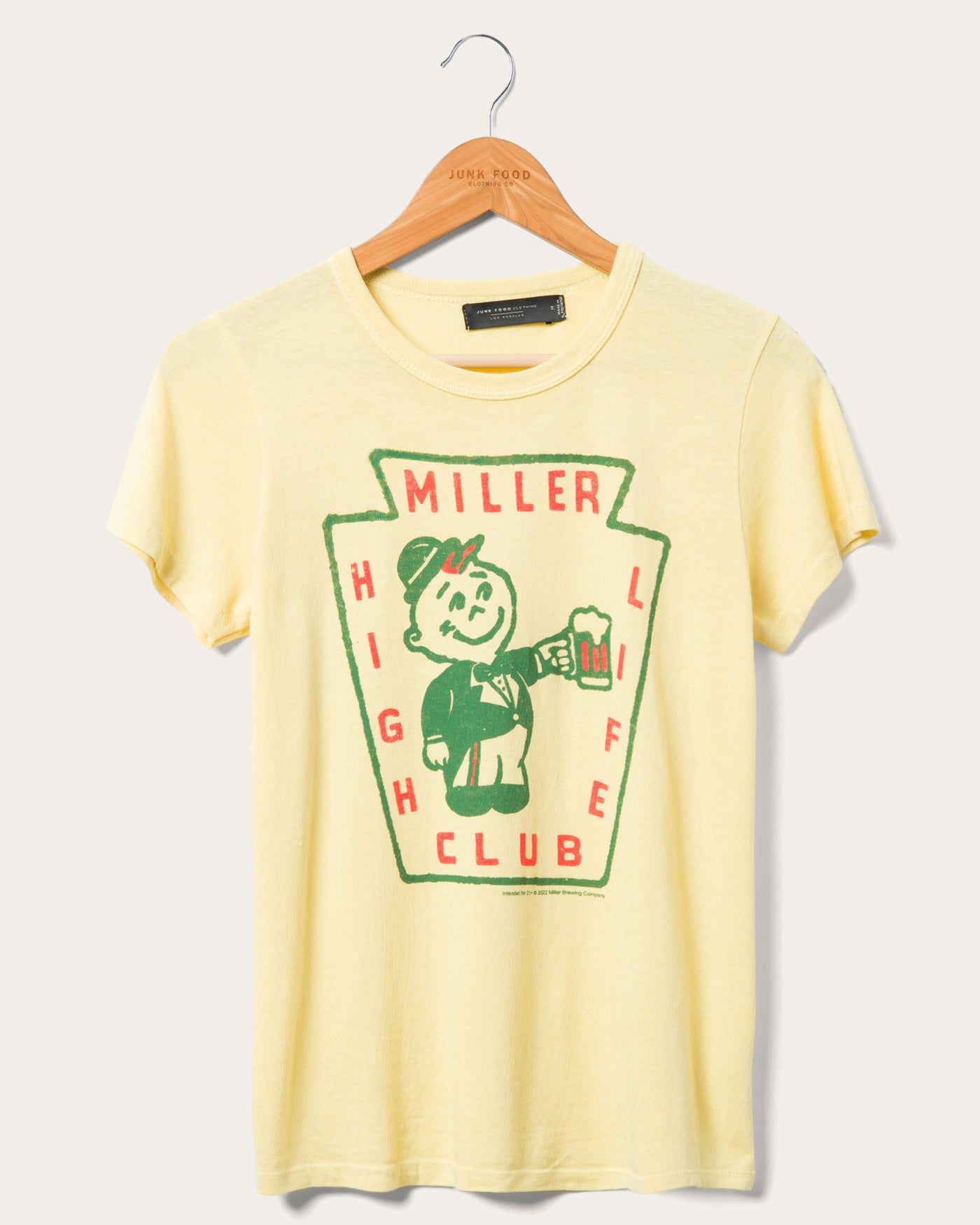 Women's Miller High Life Sportsman's Club Softball Original Tee sold by Junk Food Clothing