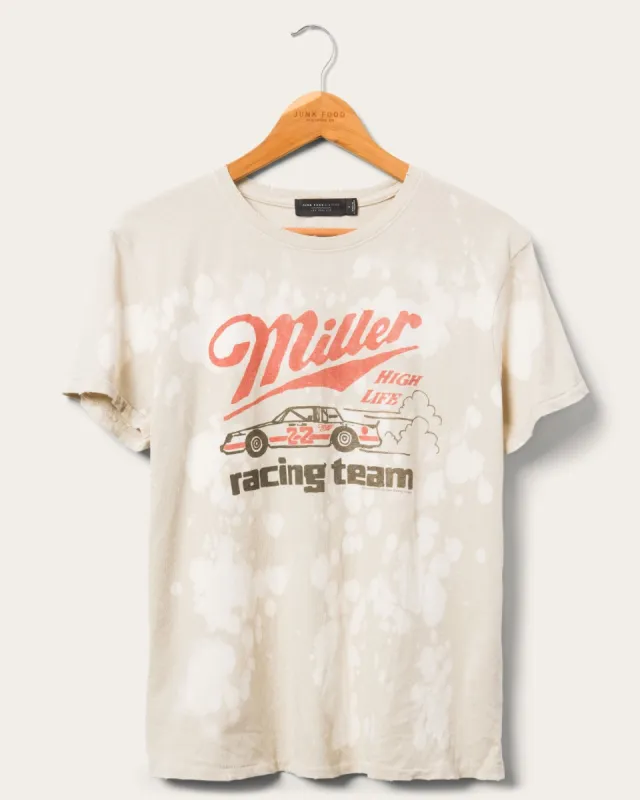 Women's Miller High Life Racing Team Vintage Tee sold by Junk Food Clothing