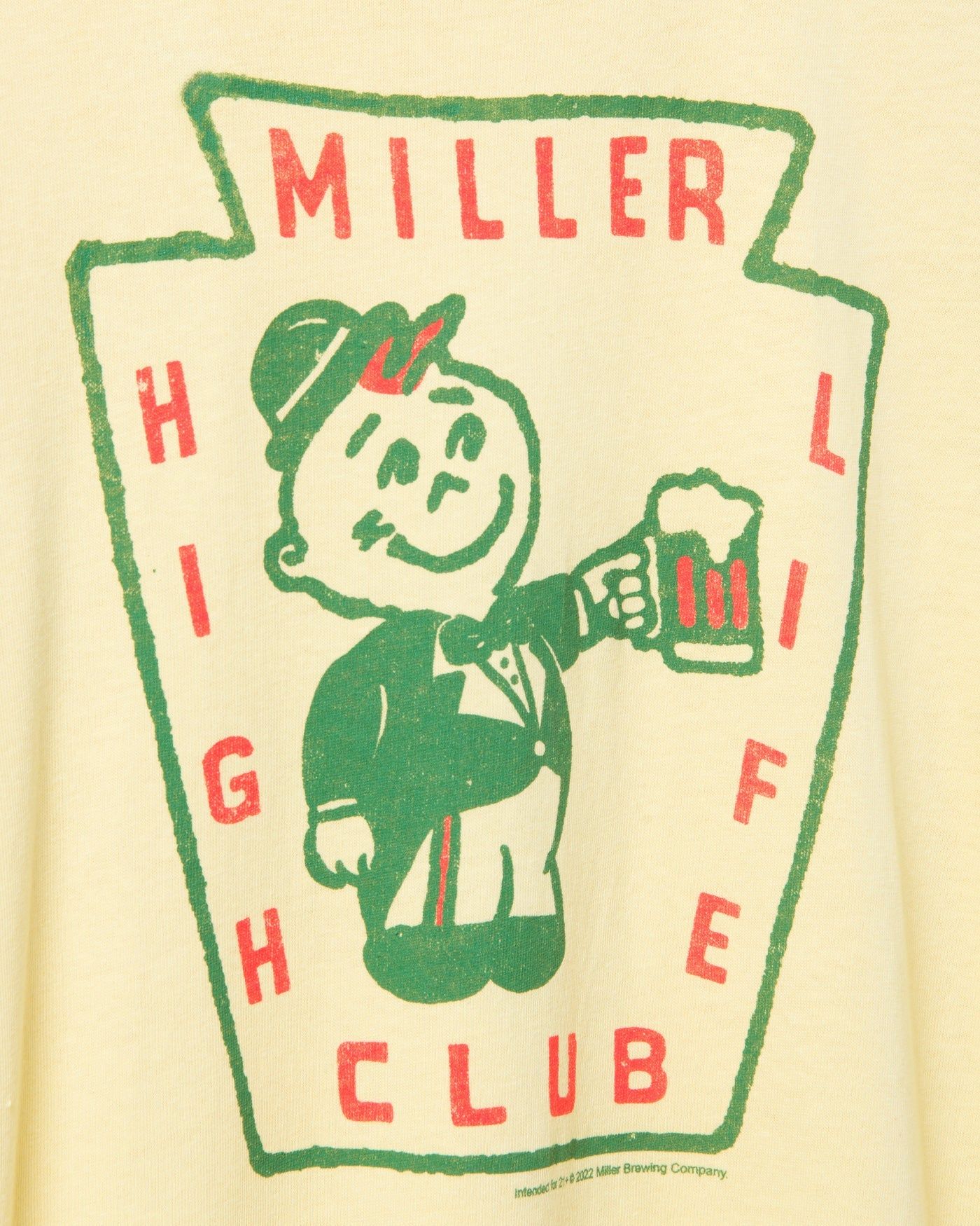 Women's Miller High Life Sportsman's Club Softball Original Tee sold by Junk Food Clothing product image thumbnail 4