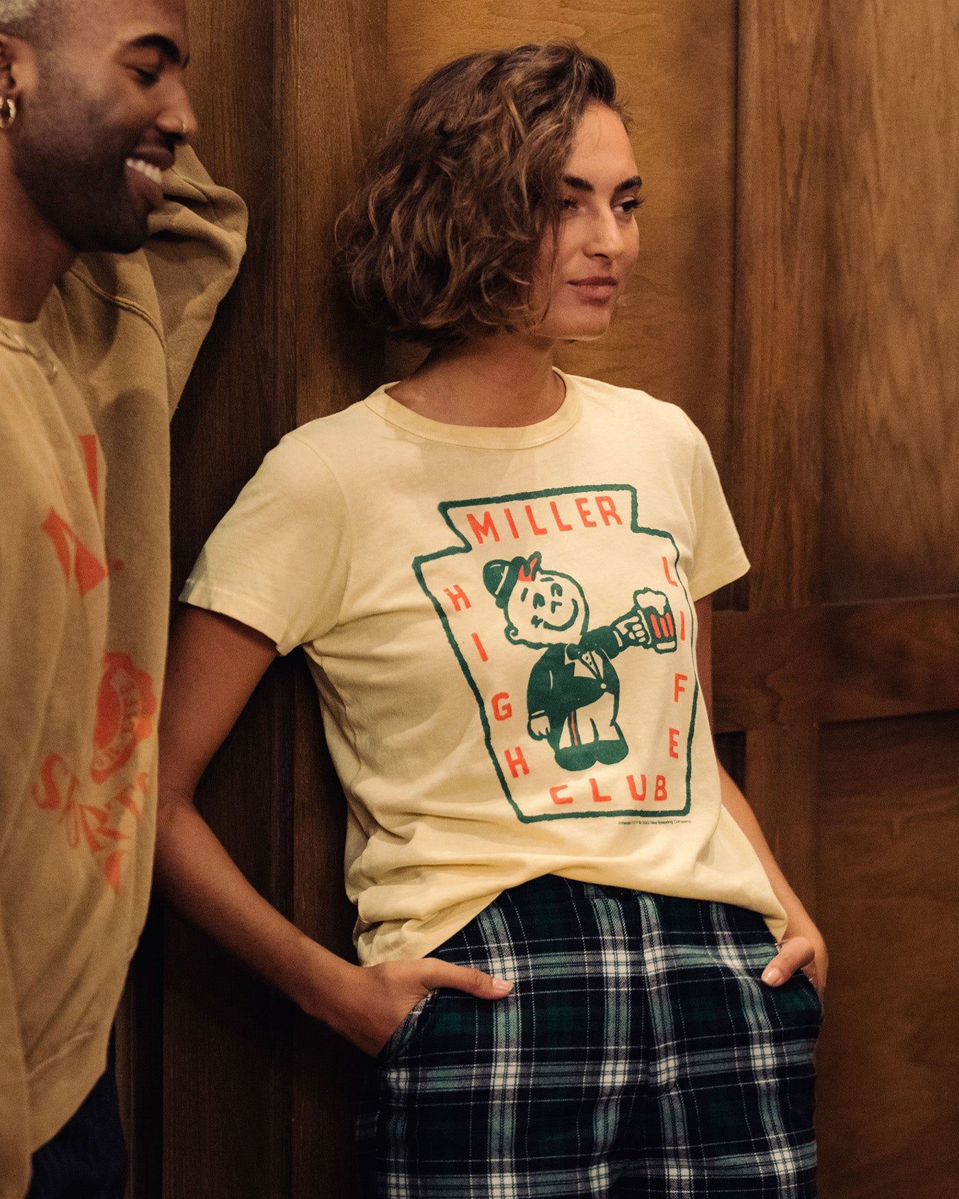 Women's Miller High Life Sportsman's Club Softball Original Tee sold by Junk Food Clothing product image thumbnail 2