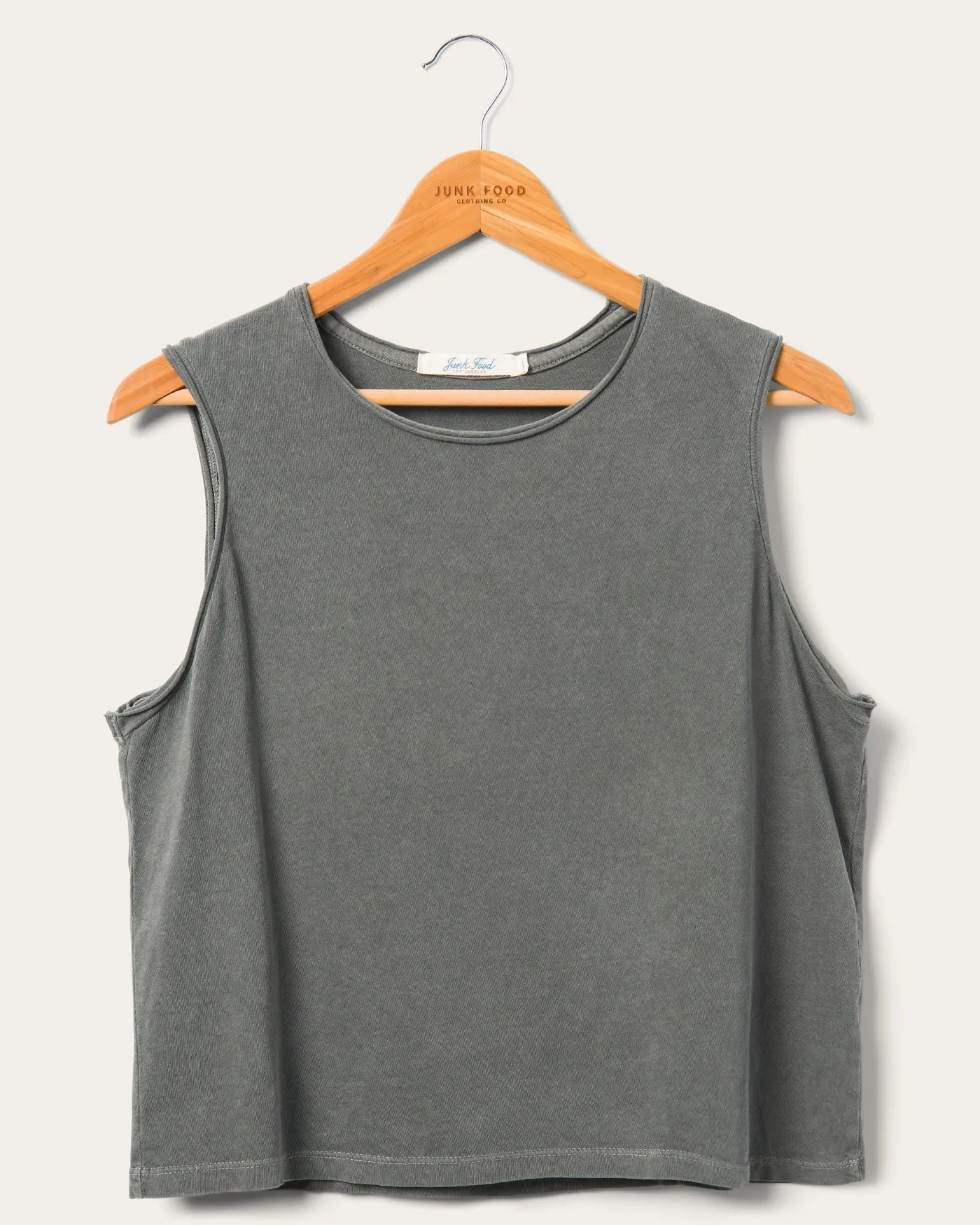 Women's Crop Muscle Tank sold by Junk Food Clothing