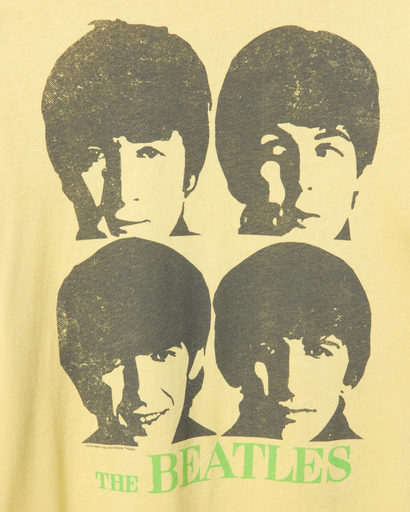 The Beatles Portrait Vintage Tee sold by Junk Food Clothing product image thumbnail 5