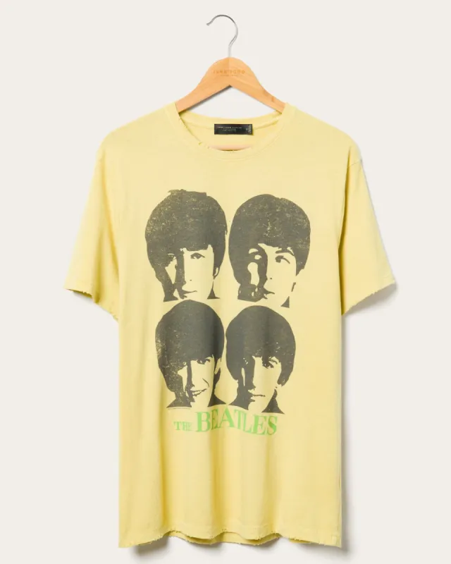 The Beatles Portrait Vintage Tee sold by Junk Food Clothing