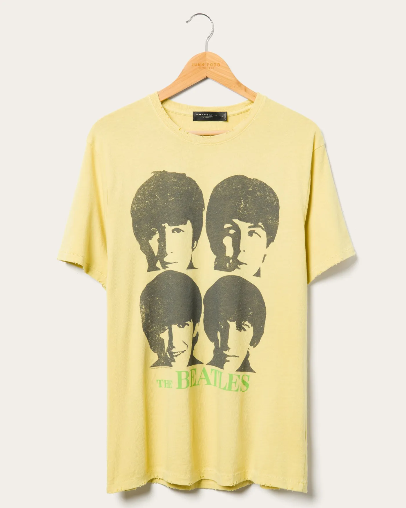 The Beatles Portrait Vintage Tee sold by Junk Food Clothing