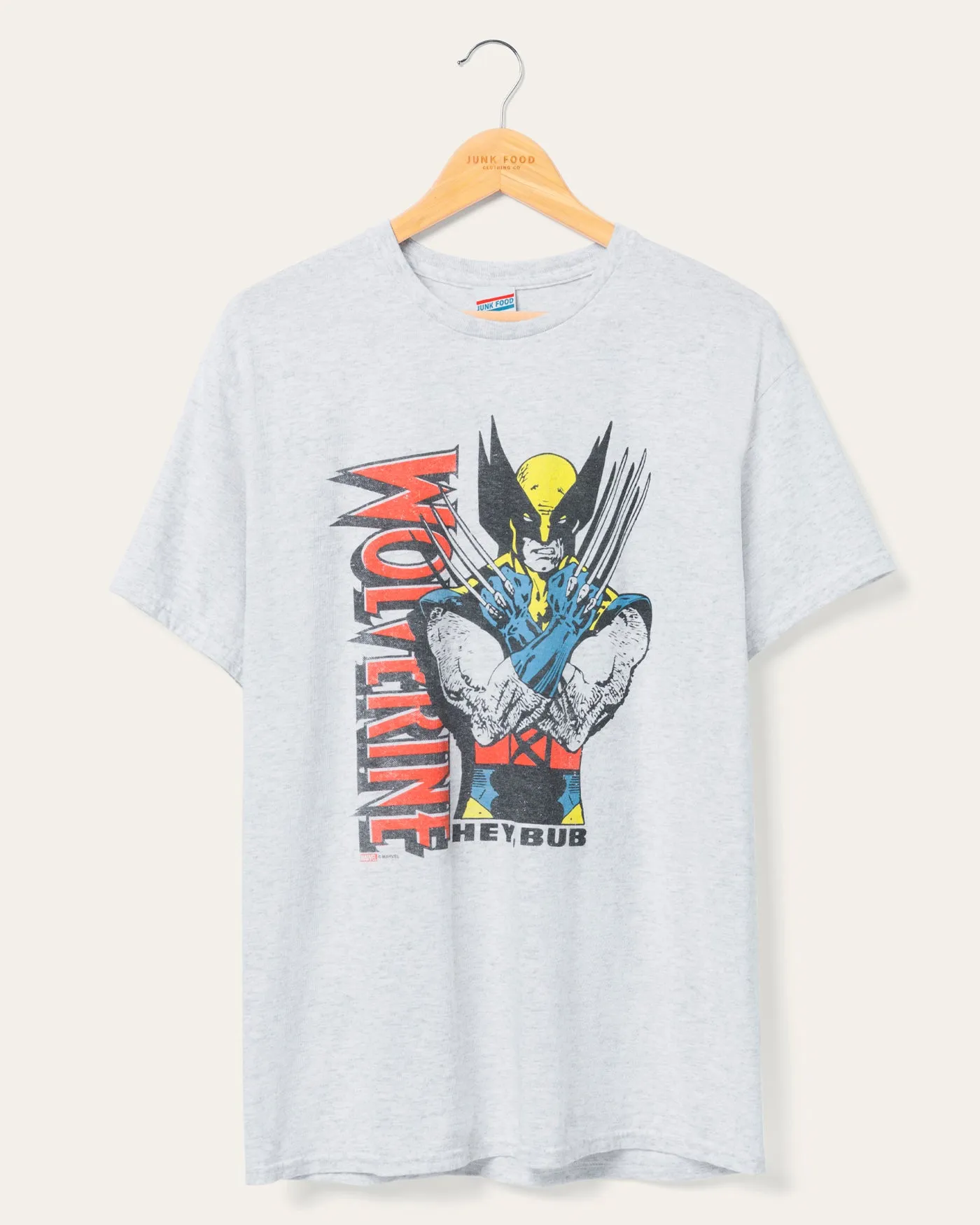 Wolverine Pose Flea Market Tee sold by Junk Food Clothing