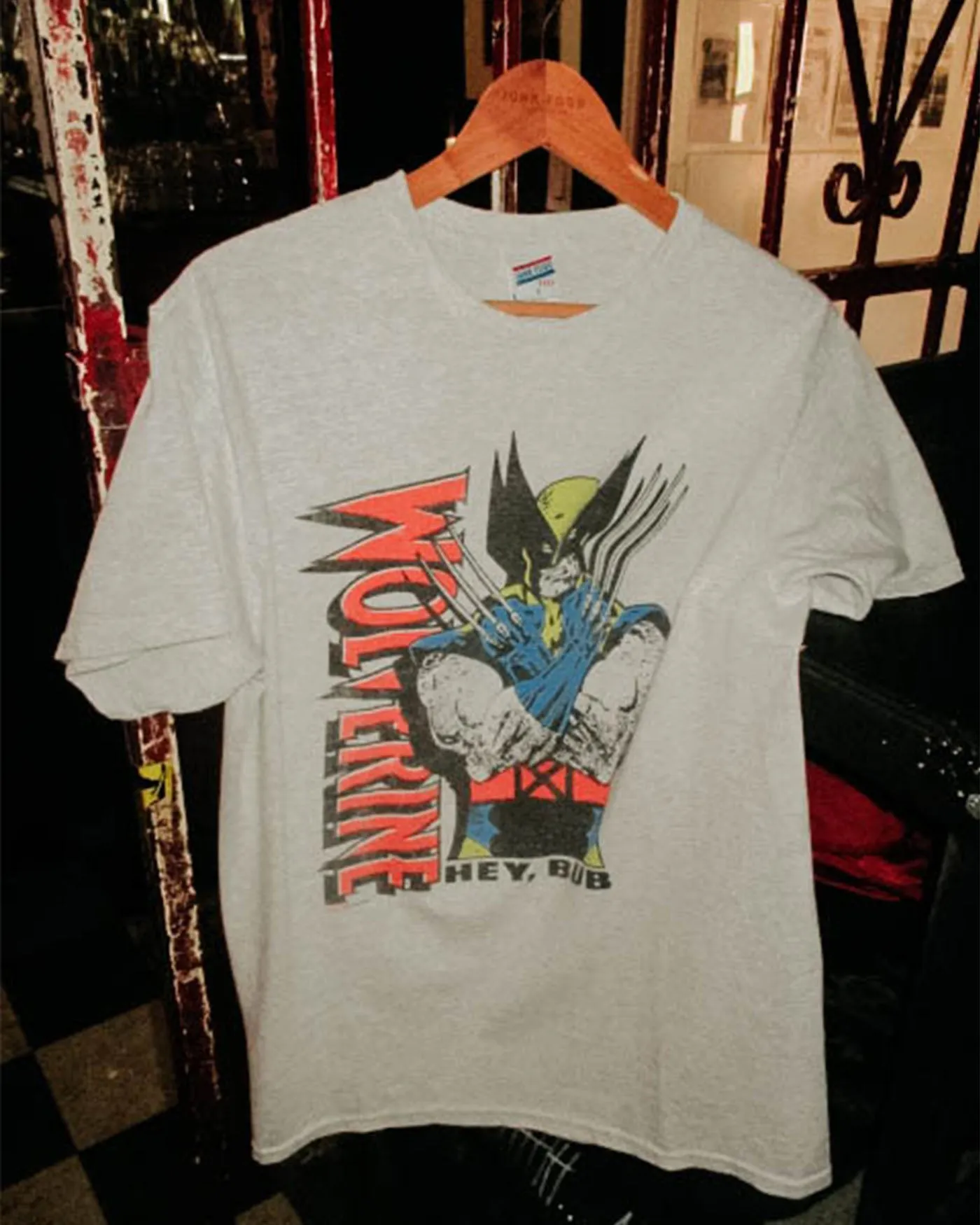Wolverine Pose Flea Market Tee sold by Junk Food Clothing product image thumbnail 4