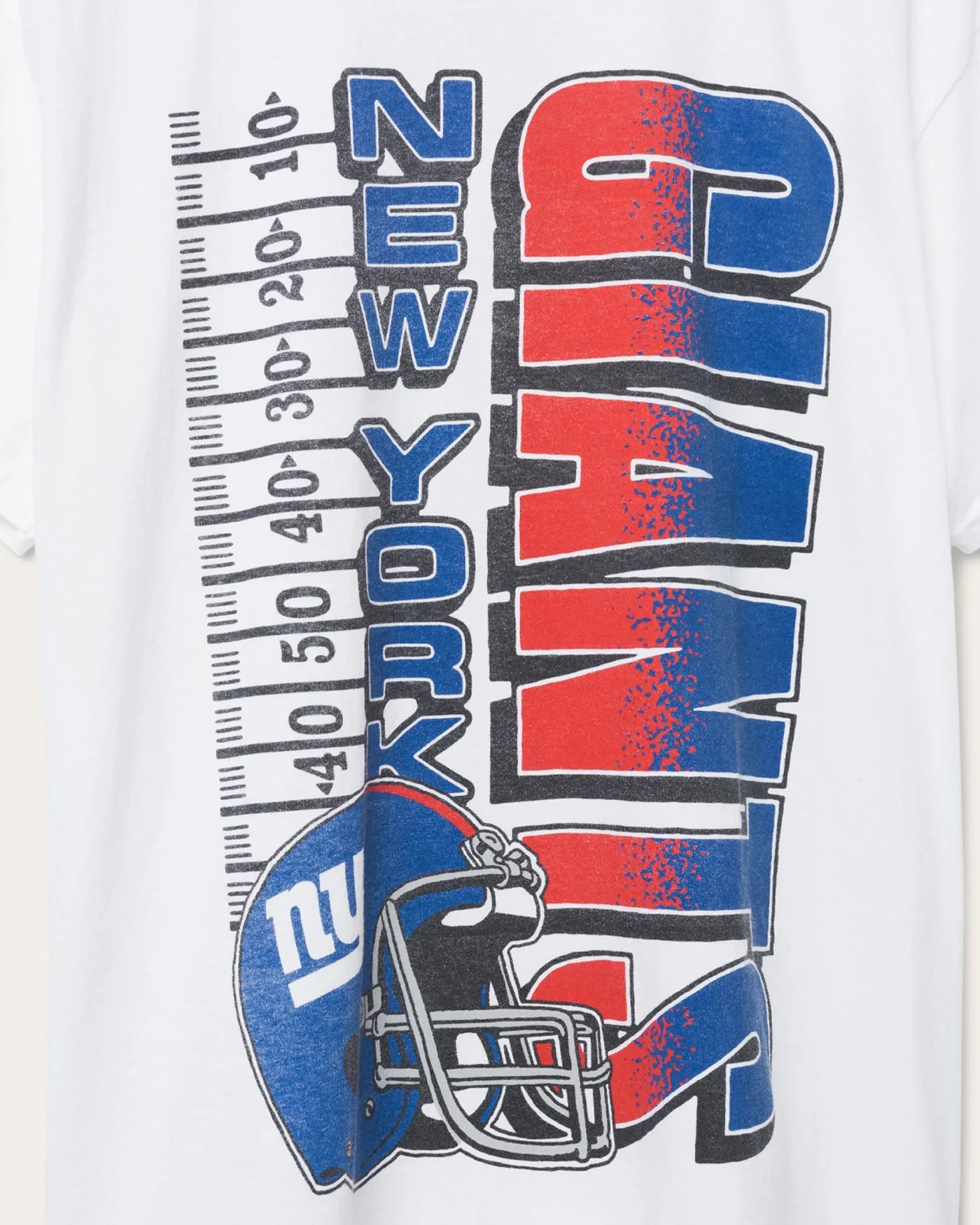 New York Giants Yardage Flea Market Tee sold by Junk Food Clothing product image thumbnail 4