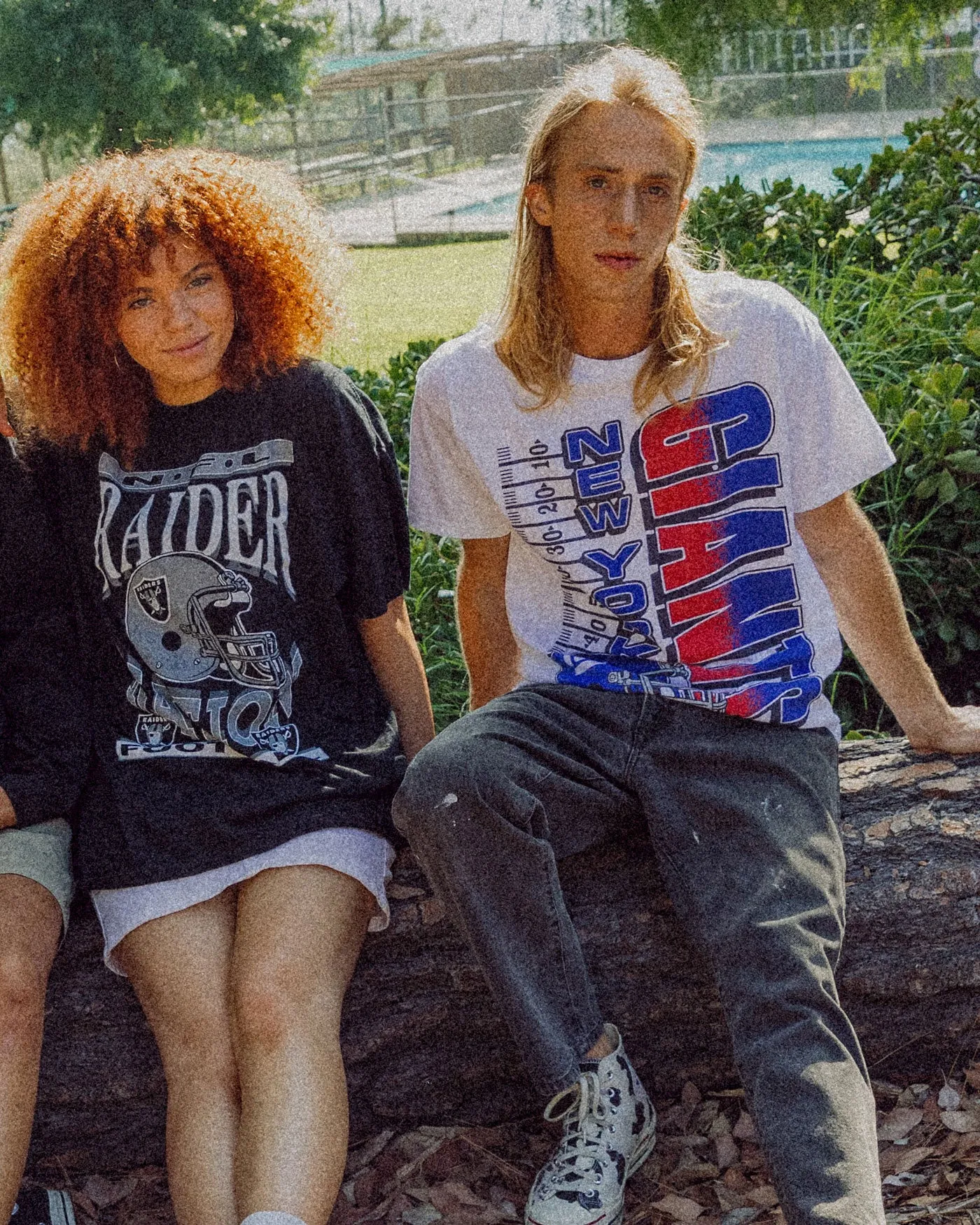 New York Giants Yardage Flea Market Tee sold by Junk Food Clothing product image thumbnail 2