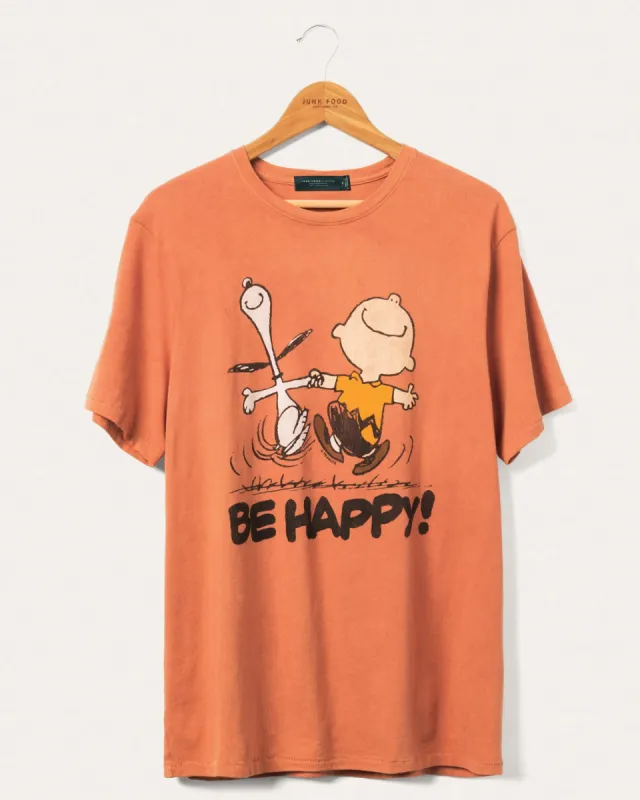 Peanuts Be Happy Vintage Tee sold by Junk Food Clothing