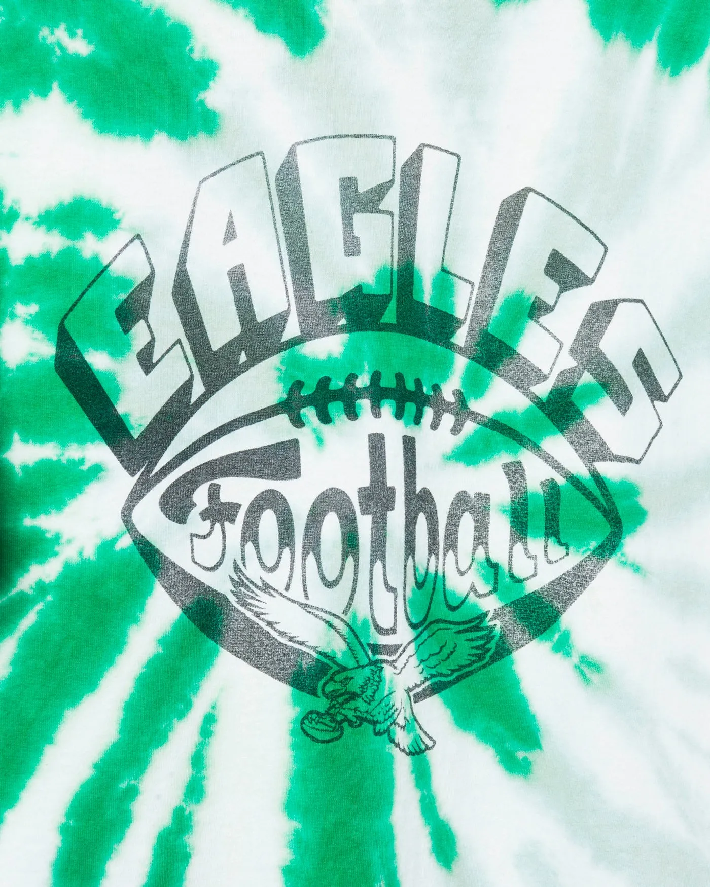 Philadelphia Eagles Football Tie Dye Tee sold by Junk Food Clothing product image thumbnail 3
