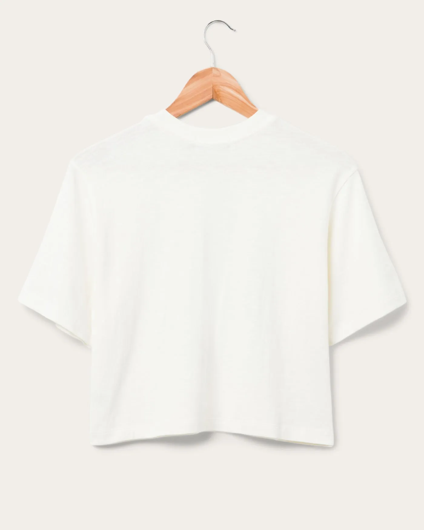 Women's Lakers Short Sleeve Mock Neck Crop Tee sold by Junk Food Clothing product image thumbnail 2