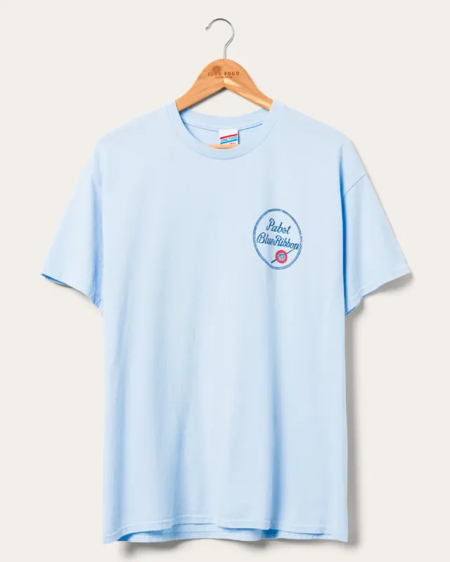 Pabst Blue Ribbon Ring Flea Market Tee sold by Junk Food Clothing
